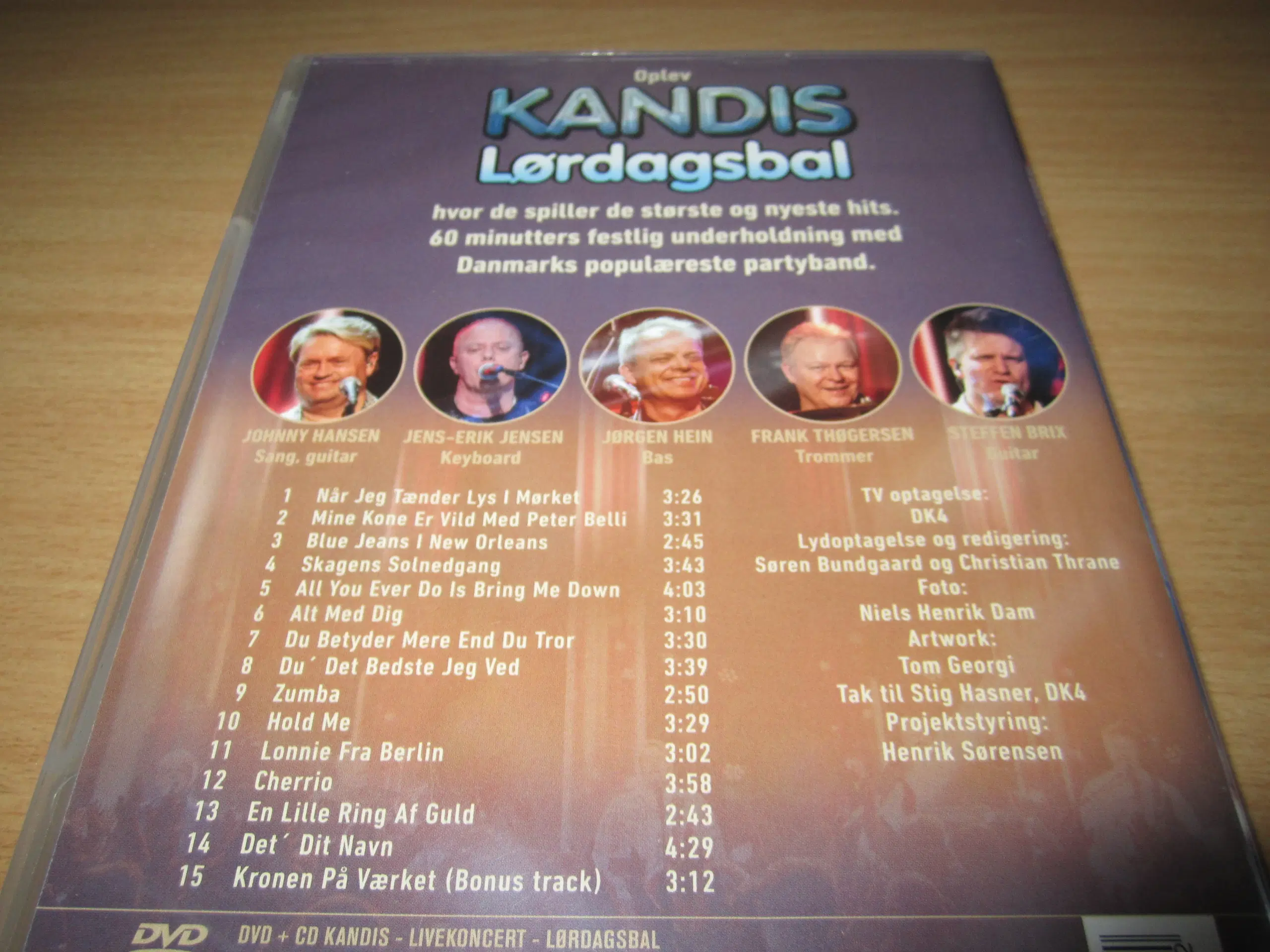 KANDIS Lørdagsbal Dvd + Cd