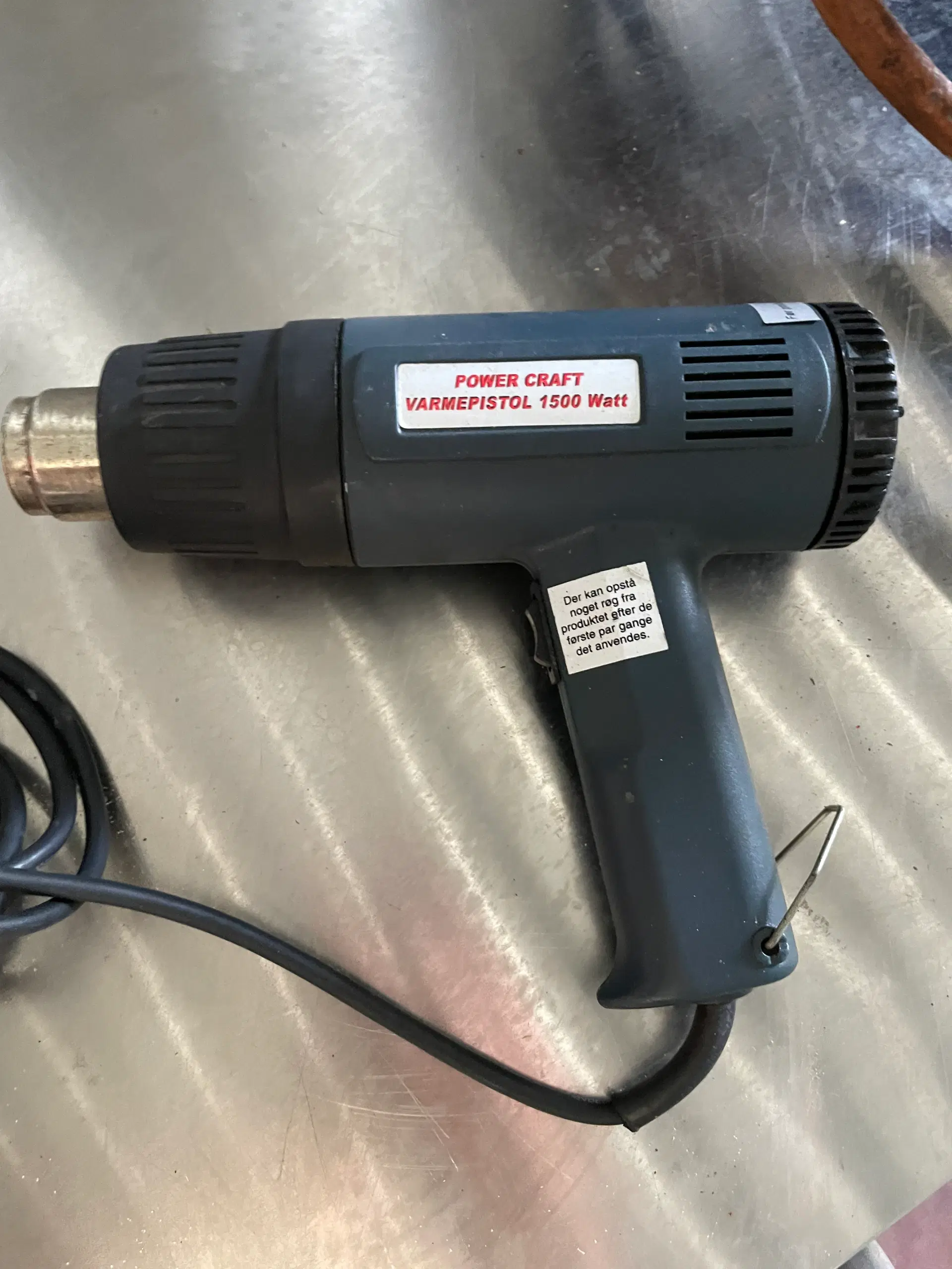 Varmepistol Power Craft 1500watt rigtig god