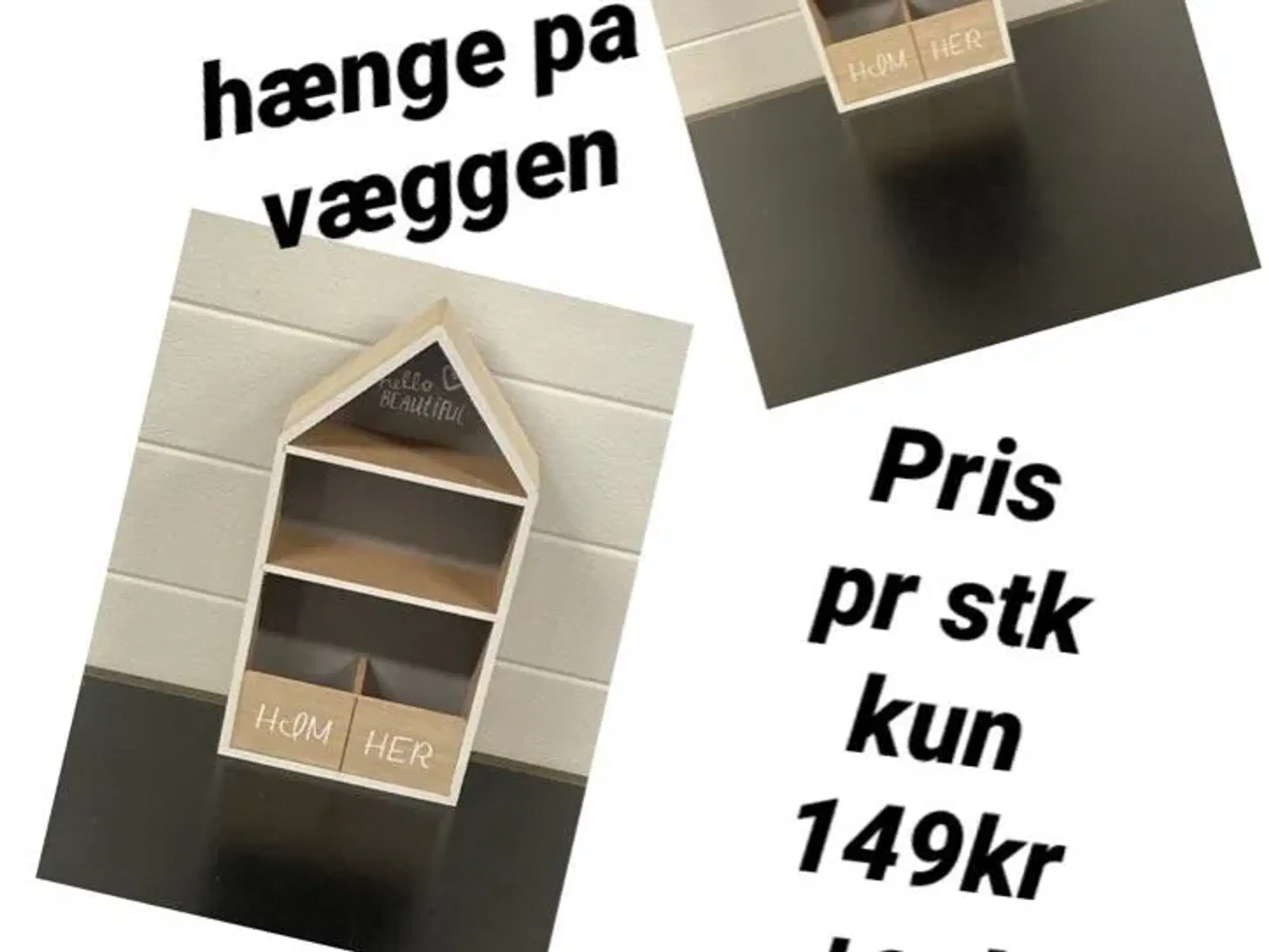 Nyt opbevaringshus til væggen