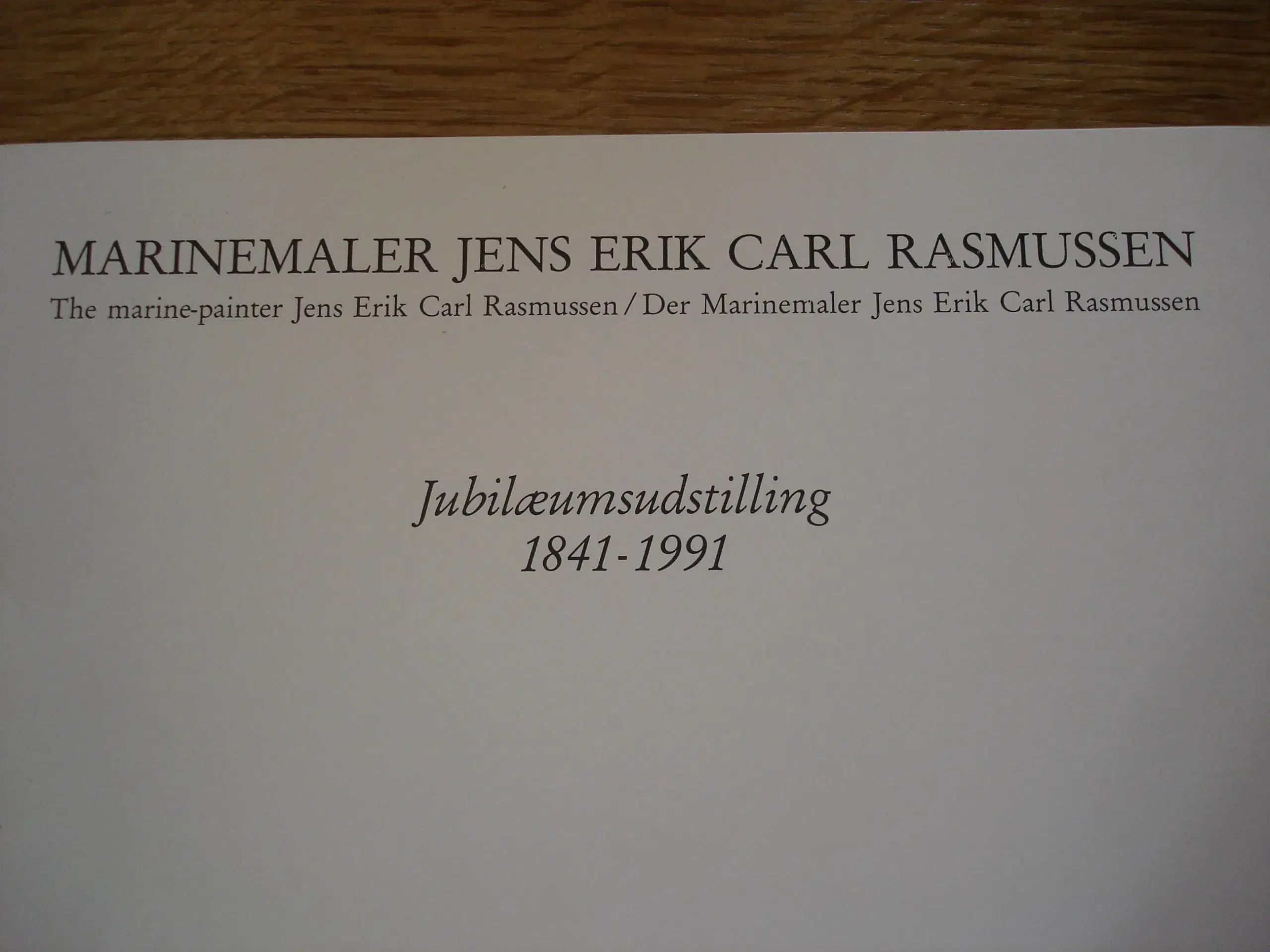 Maler Carl Rasmussen Ærø