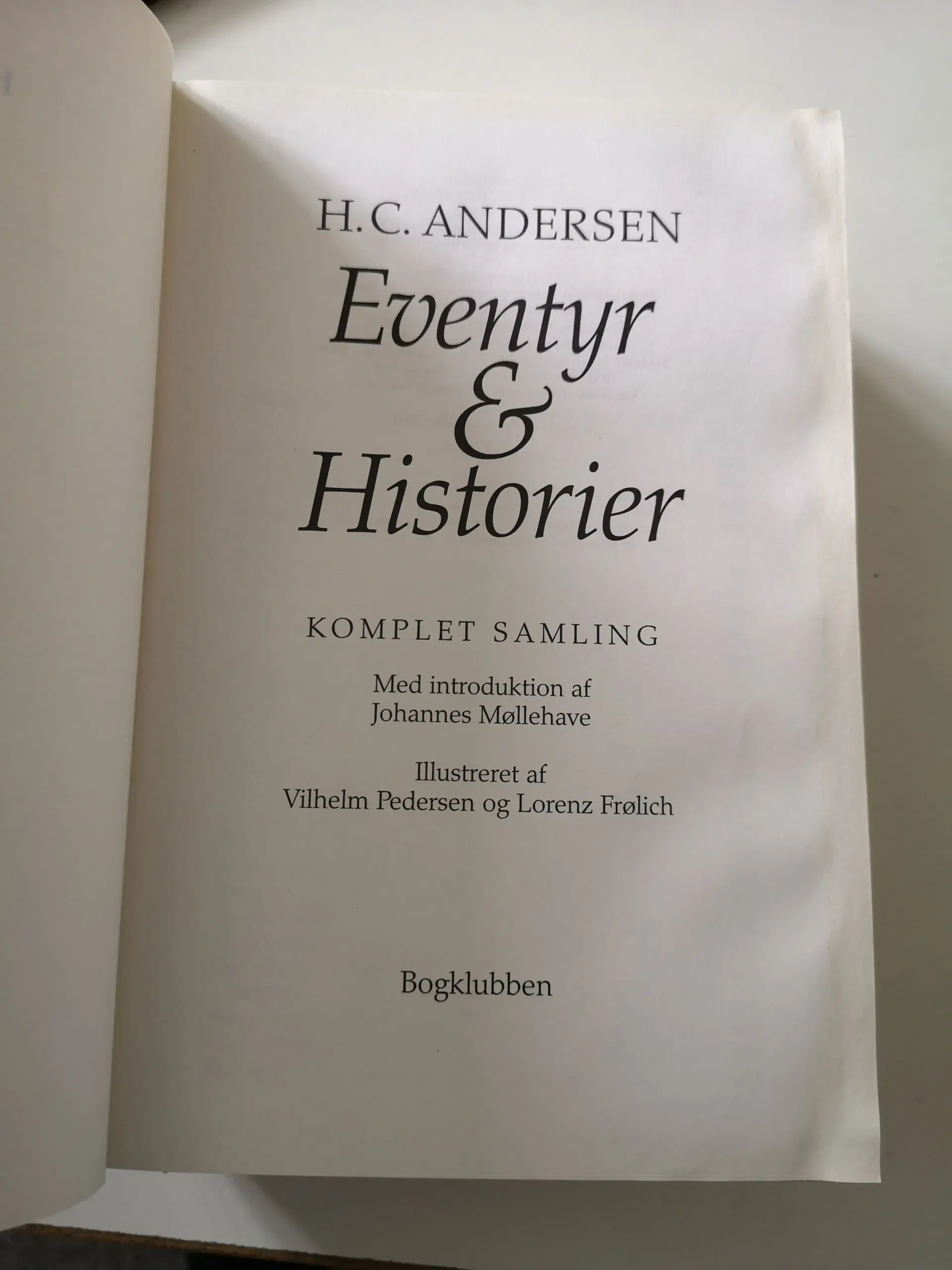 HC Andersen Eventyr og historier kompl