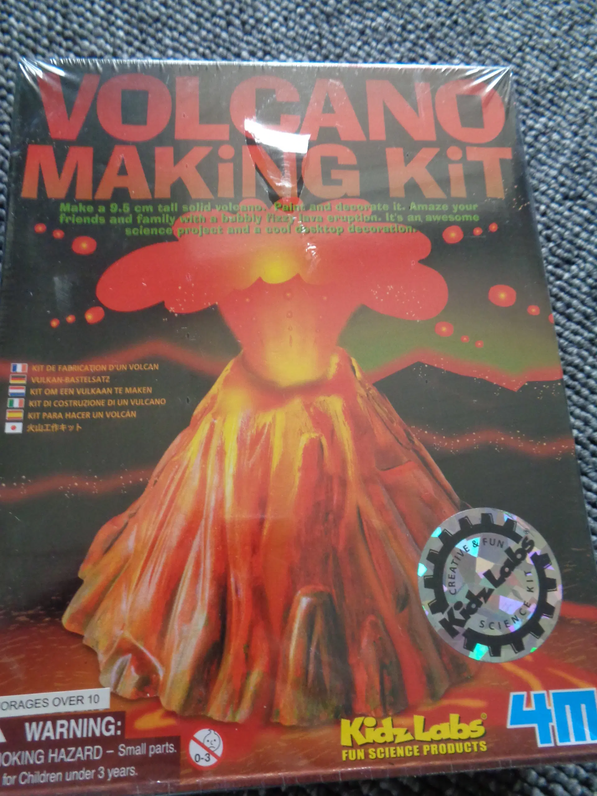 Volcano making kit