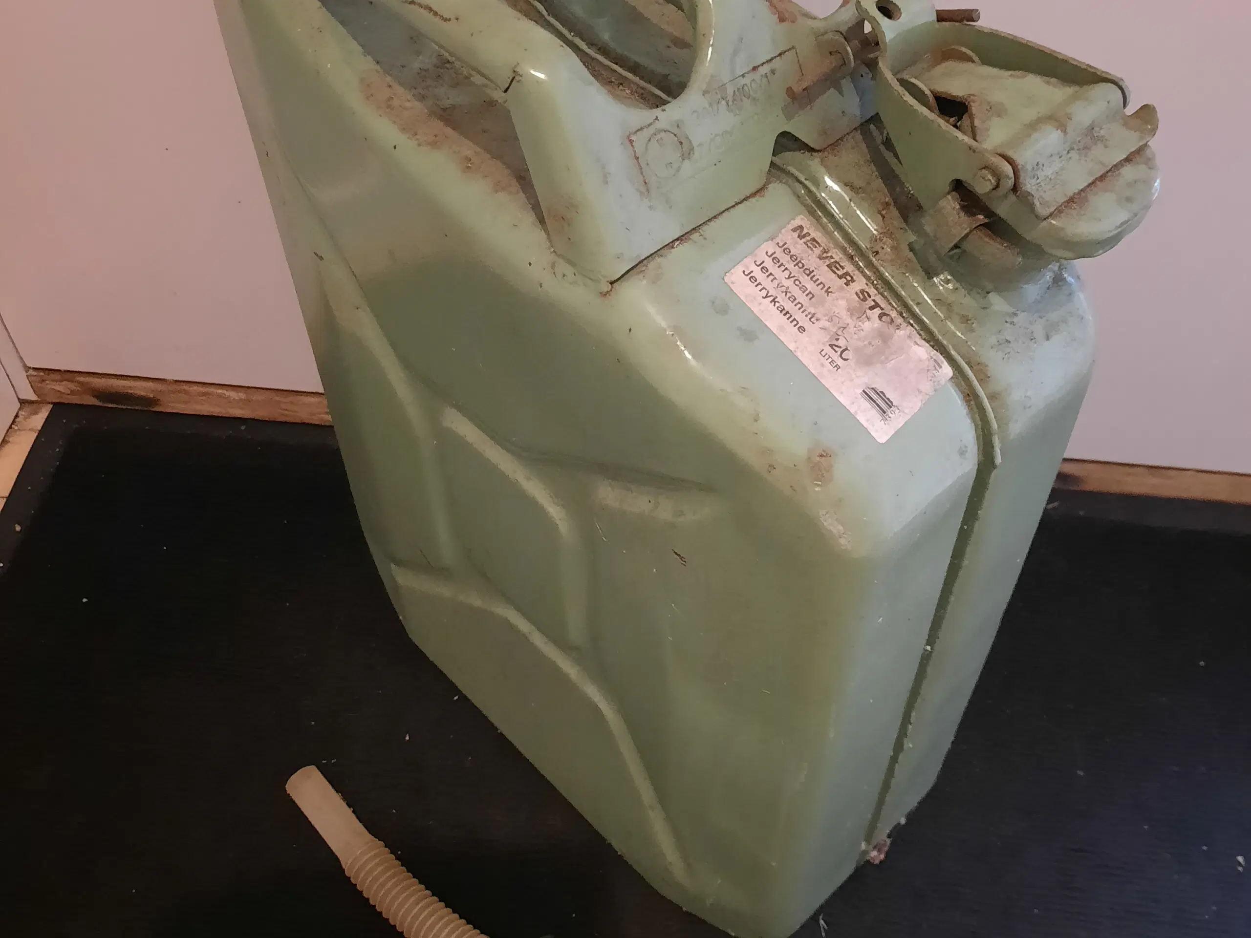 Jerrycan Benzindunk stål 20 L