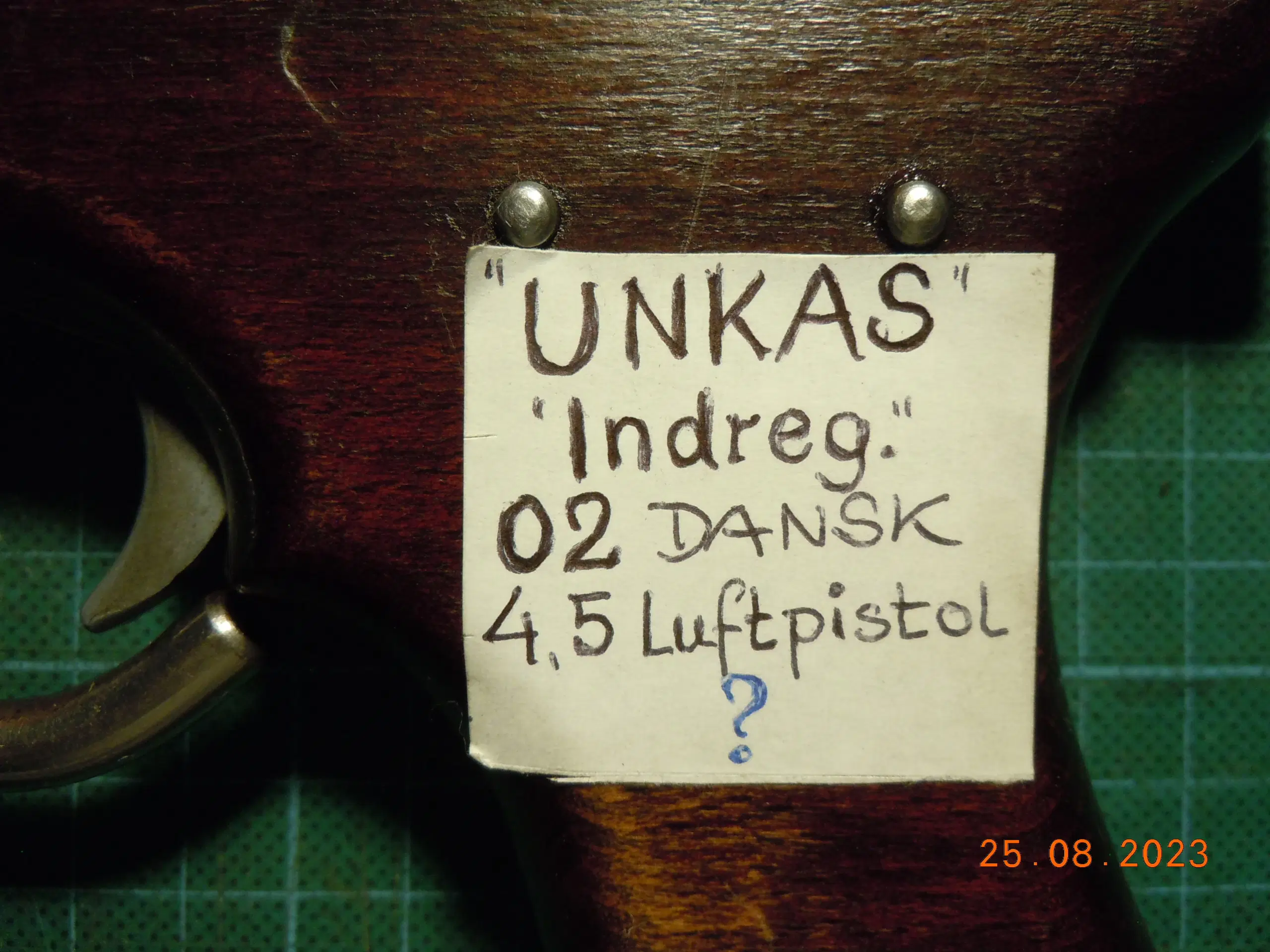 UNKAS luftpistol