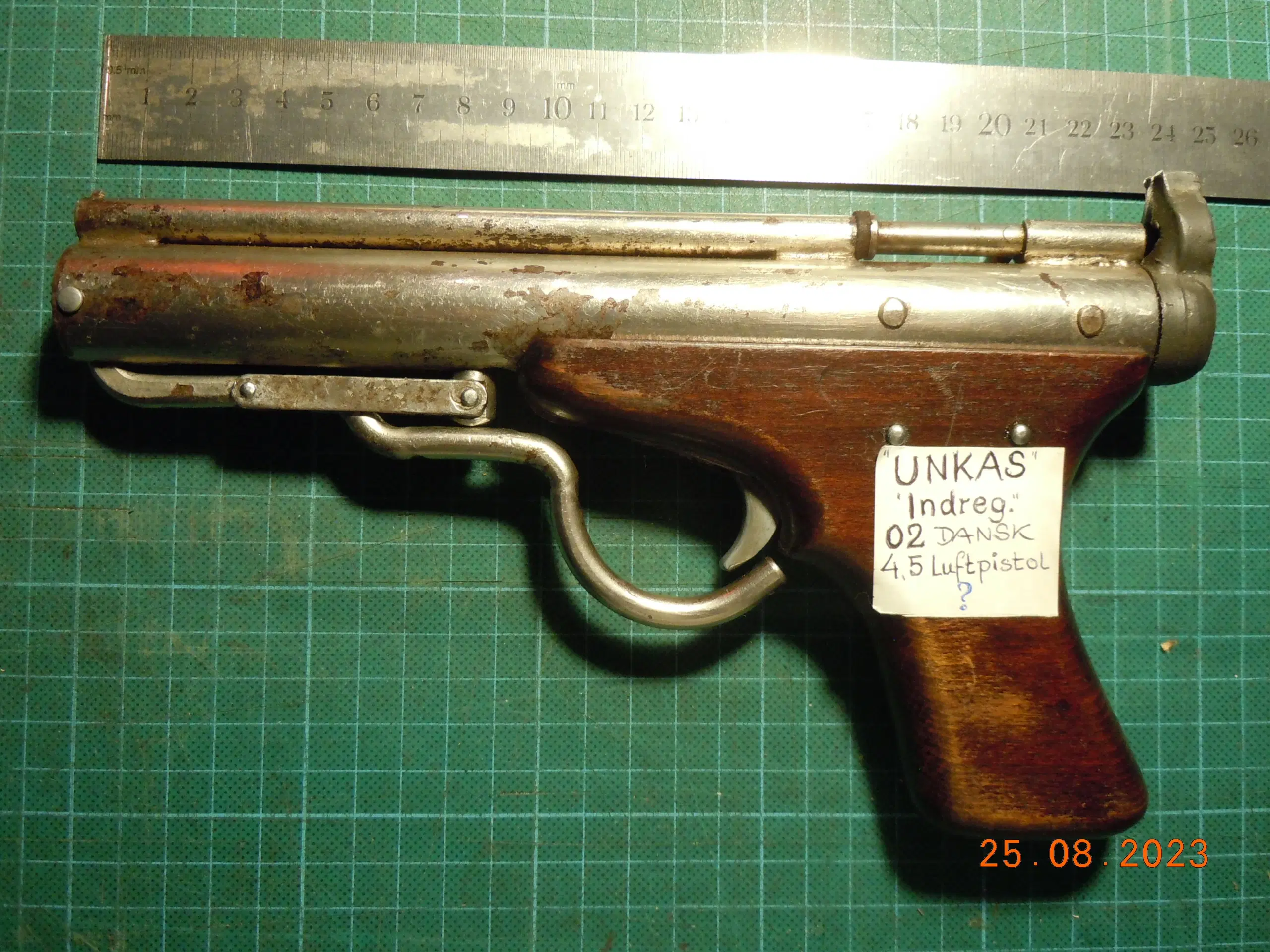 UNKAS luftpistol