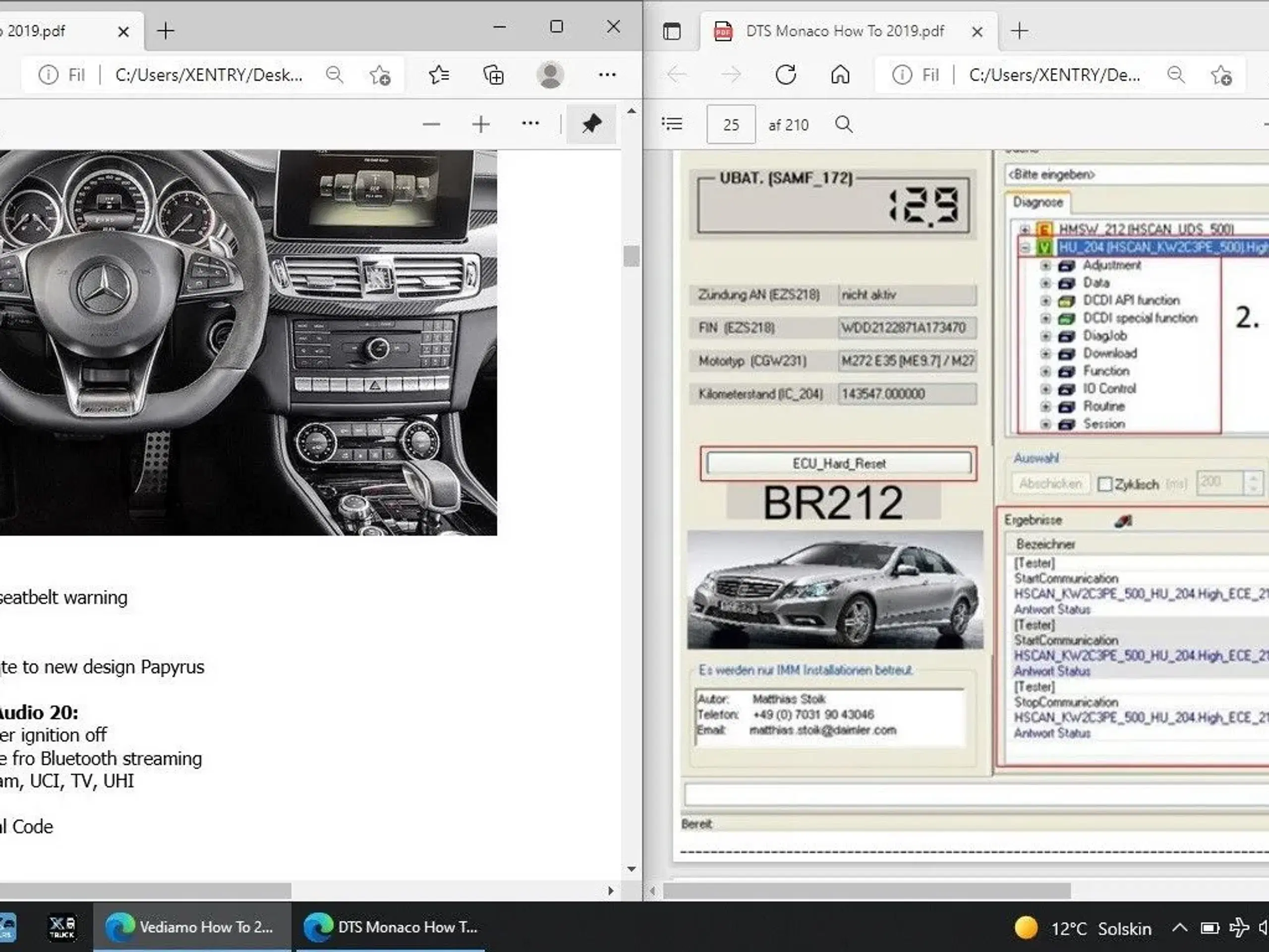 Xentry Mercedes Original Tester OBD2 Mercedes Tes