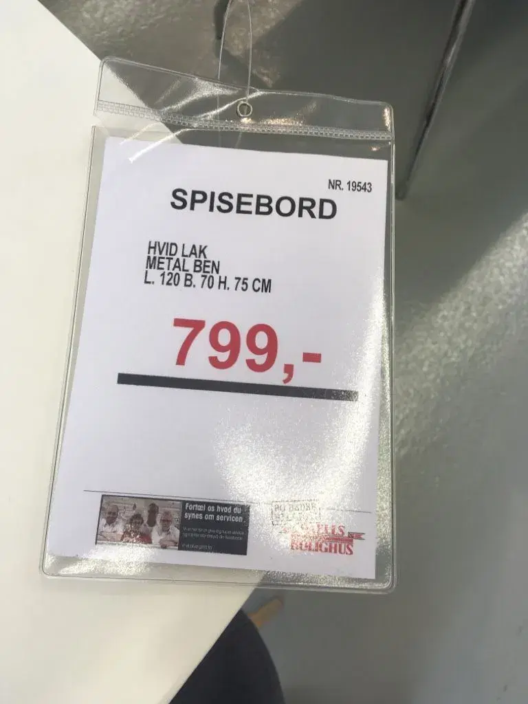 Spisebord