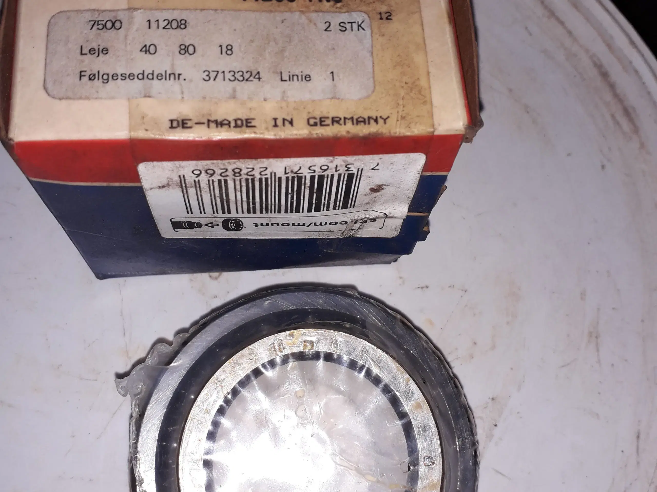 SKF Sfærisk Leje 11208 TN9  40 80 18 mm