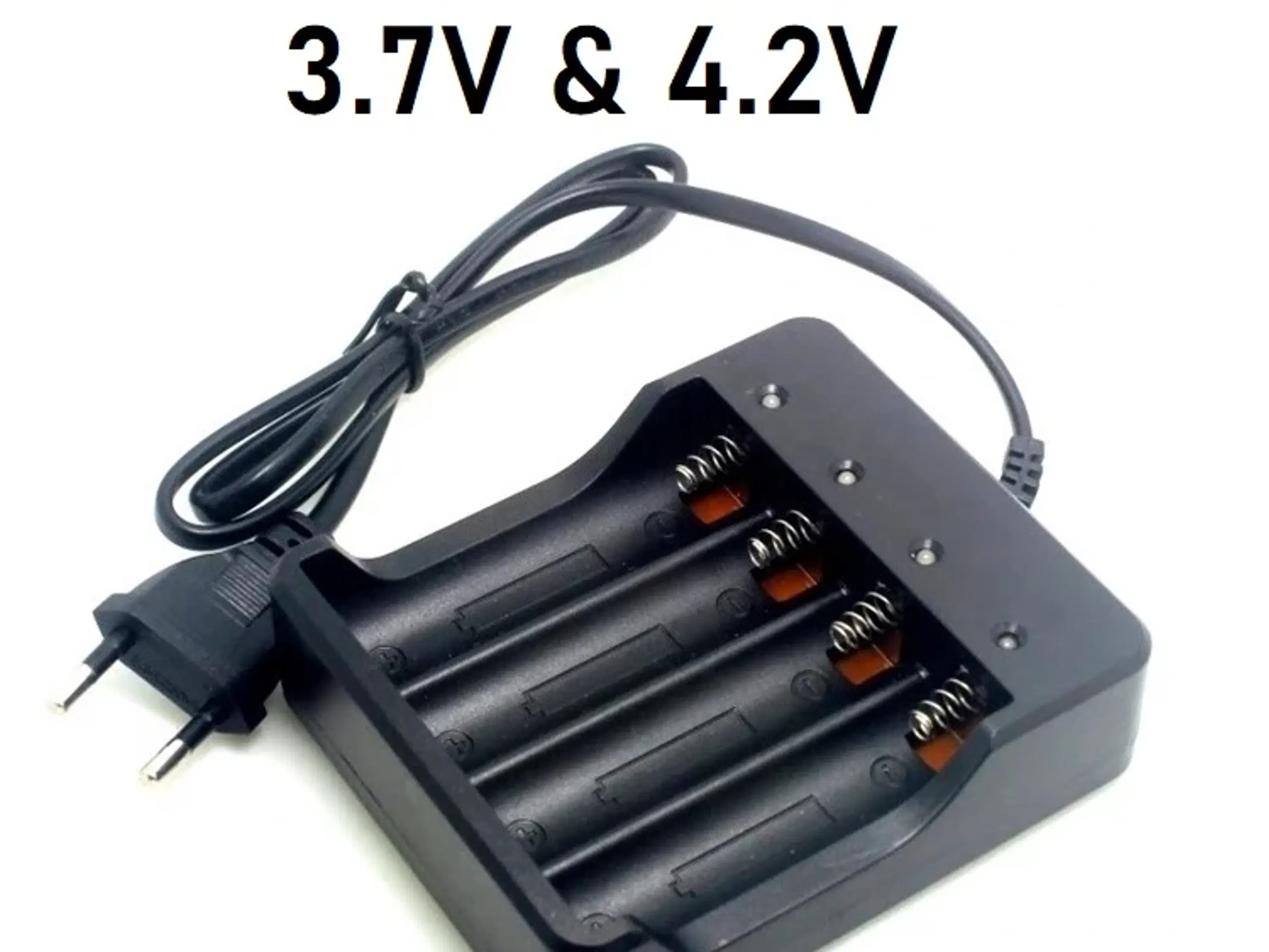 NY! Batterioplader til 18650 37V og 42V