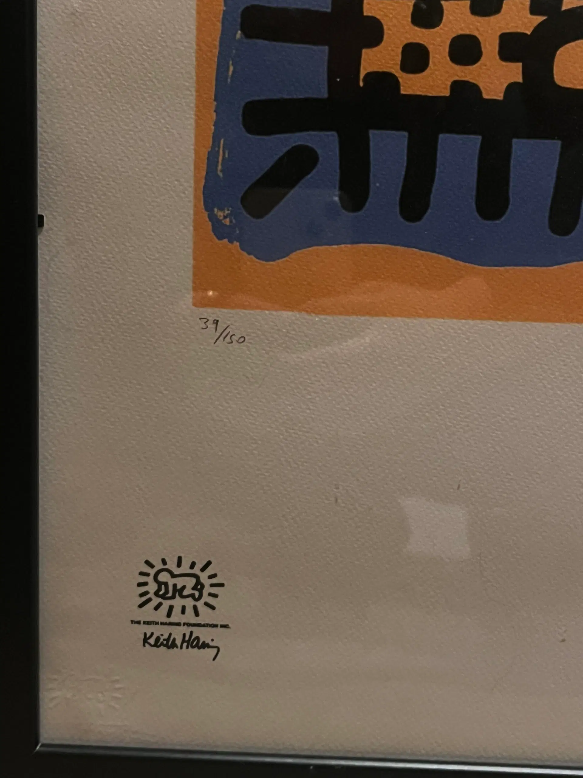 Keith Haring - Litografisk kunsttryk