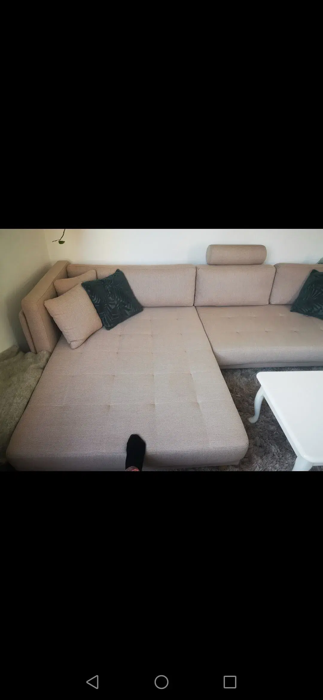 Chaiselong sofa perfekt til de små kbh lejl