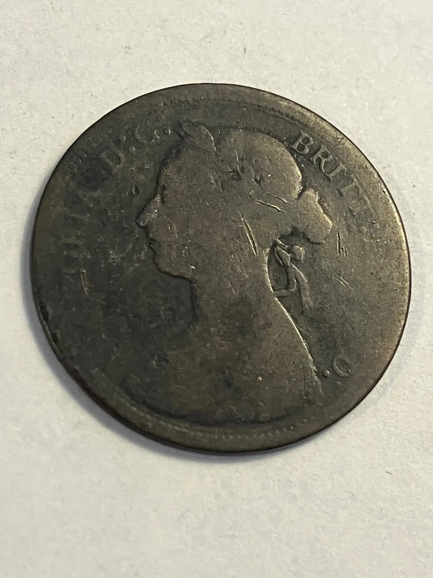 Half Penny 1888 England