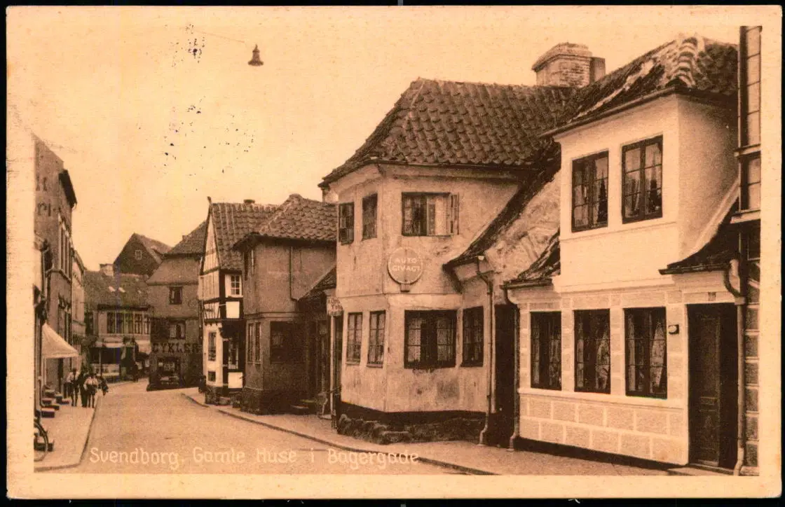 Svendborg - Gamle Huse i Bagergade - Stender S 199 - Brugt