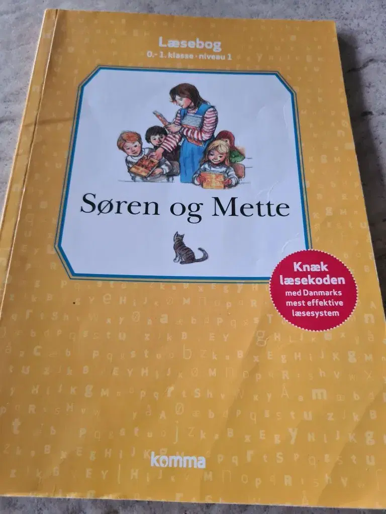 Kendt Søren og Mette-læsebog