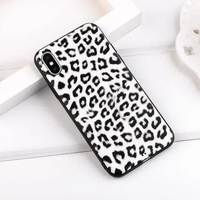 Leopard silikone cover iPhone X 10 XS