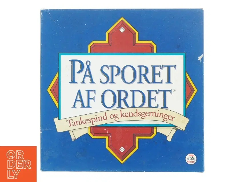 Brætspil 'På Sporet af Ordet' fra Dan Spil (str 27 x 27 x 8 cm)