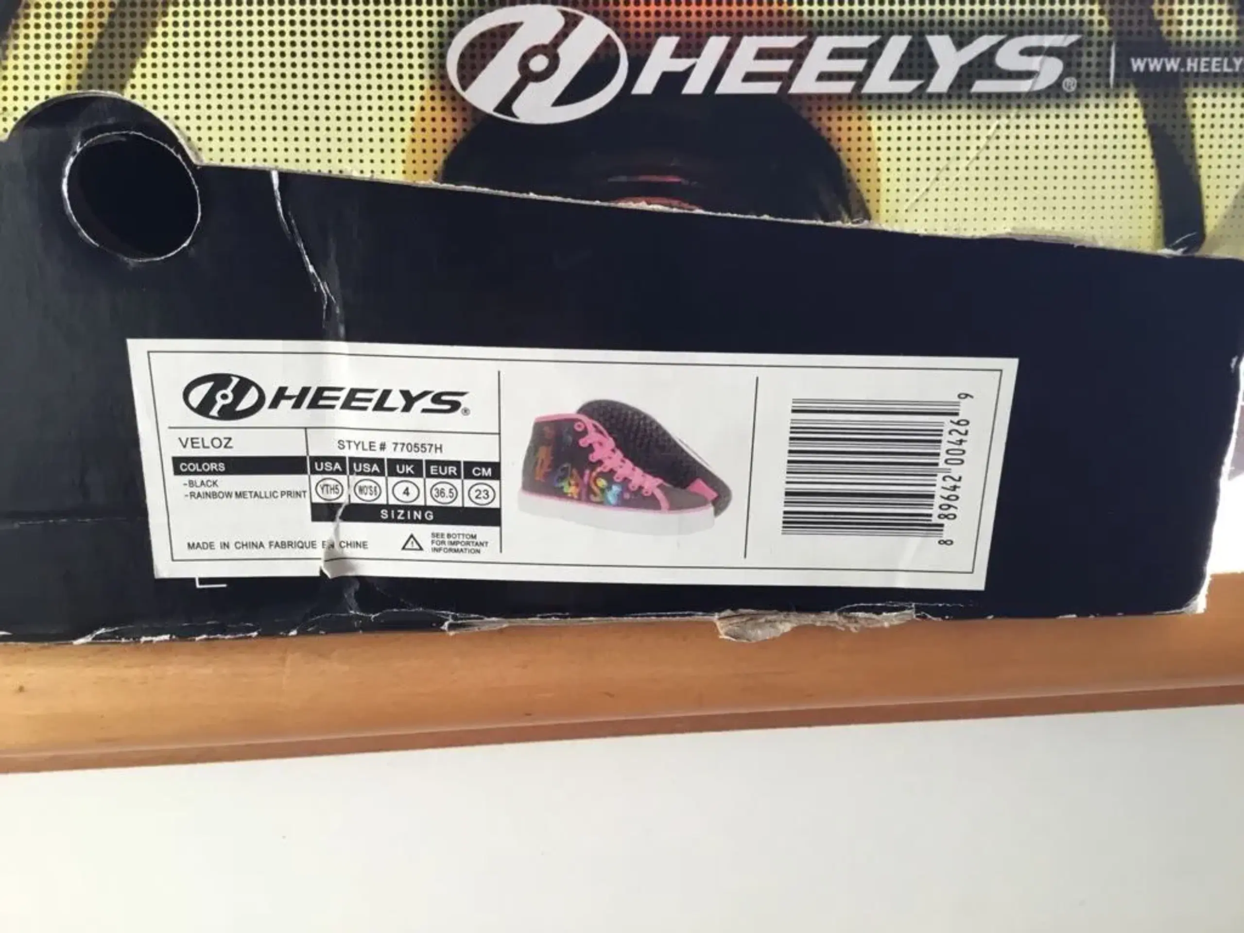 Heelys pigestøvler