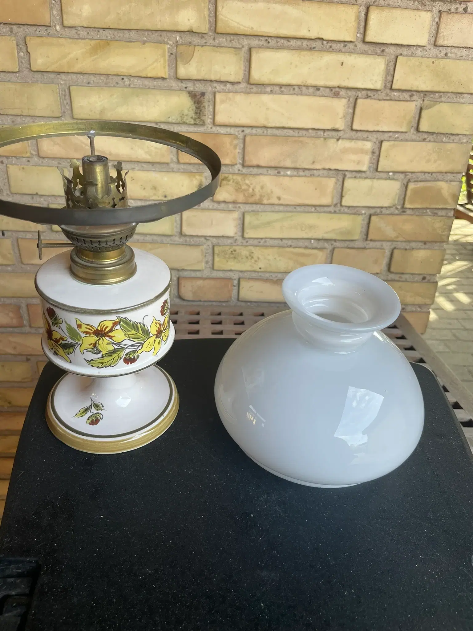 Petroleums lampe Ahlemann West Germany 50/60erne