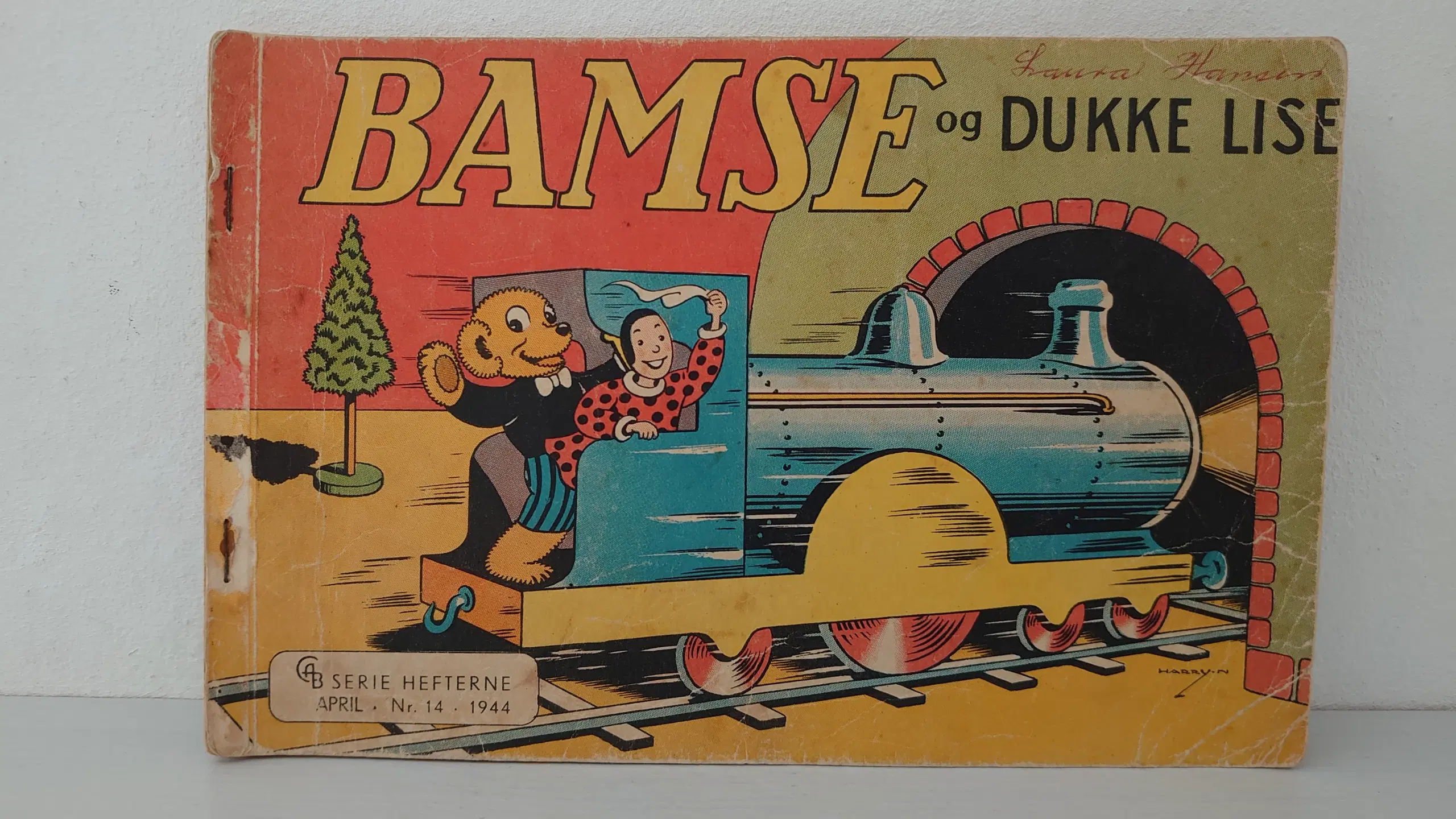 Harry Nielsen: Bamse og Dukkelise Nr14 1944