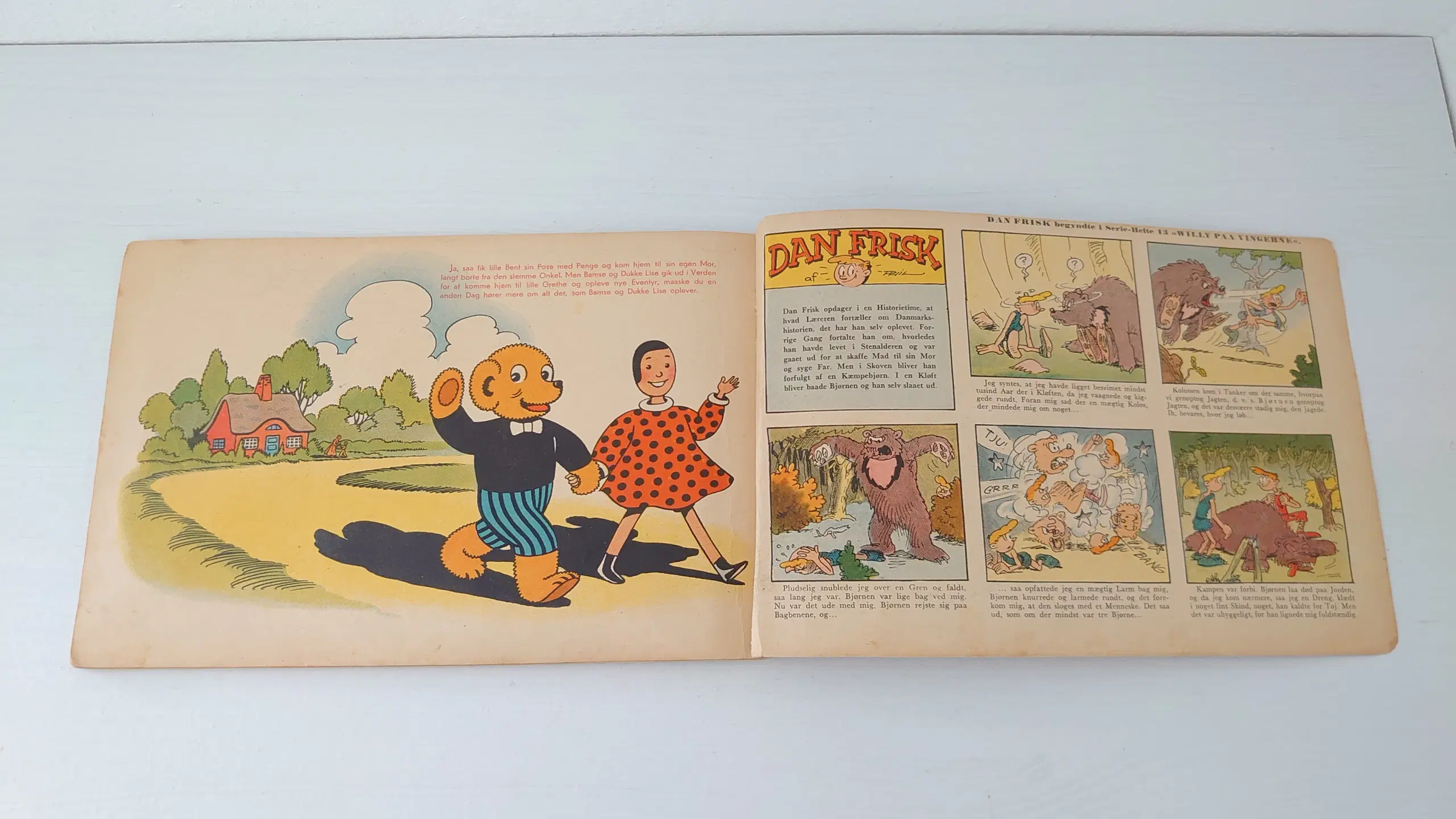 Harry Nielsen: Bamse og Dukkelise Nr14 1944