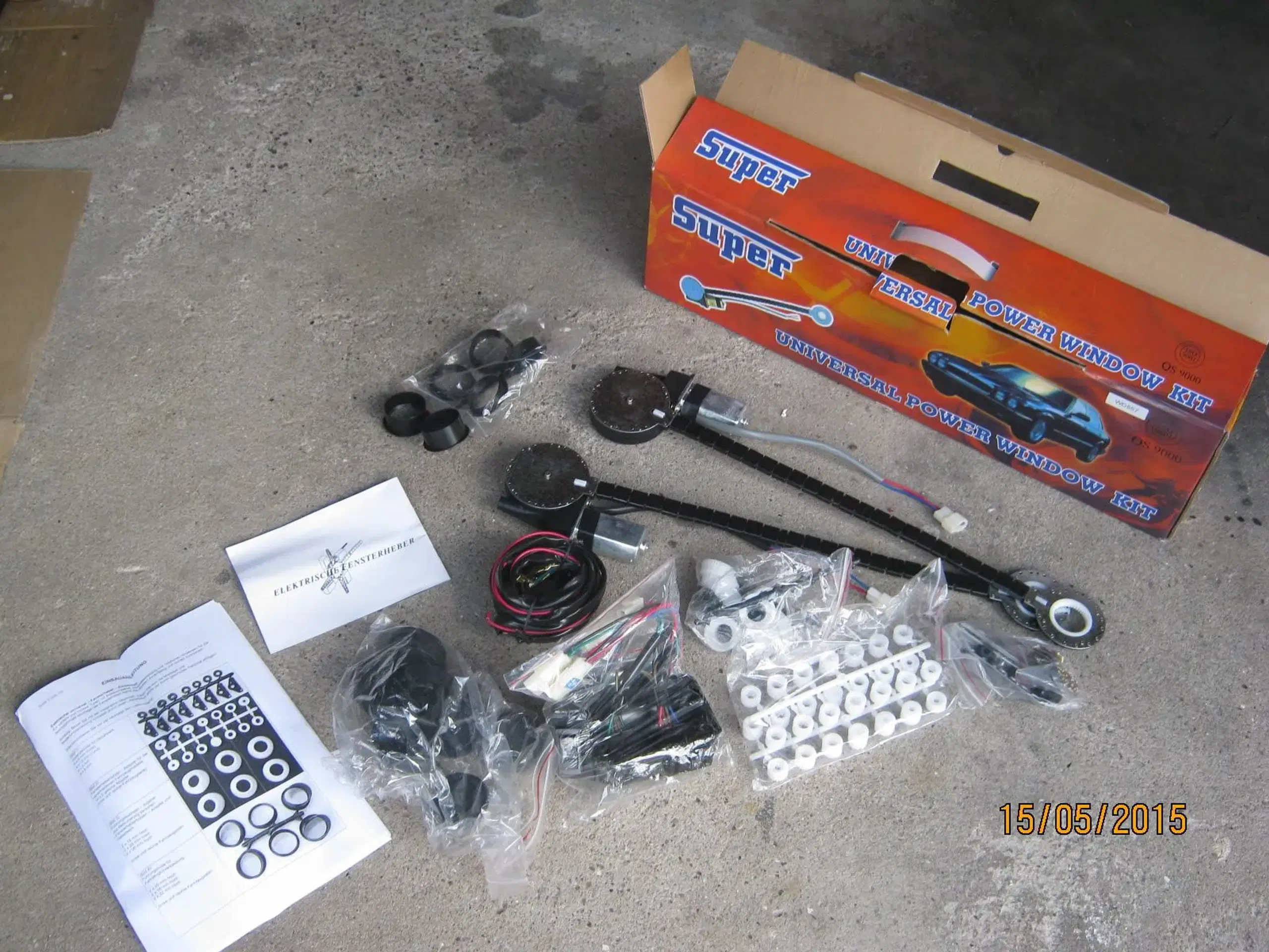 universal power window kit