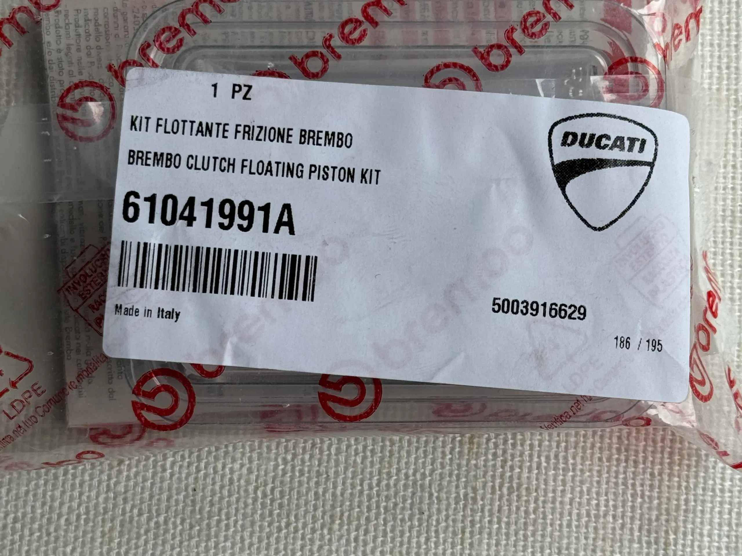 Hovedcylinder reparationssæt Ducati 749  999 - NY