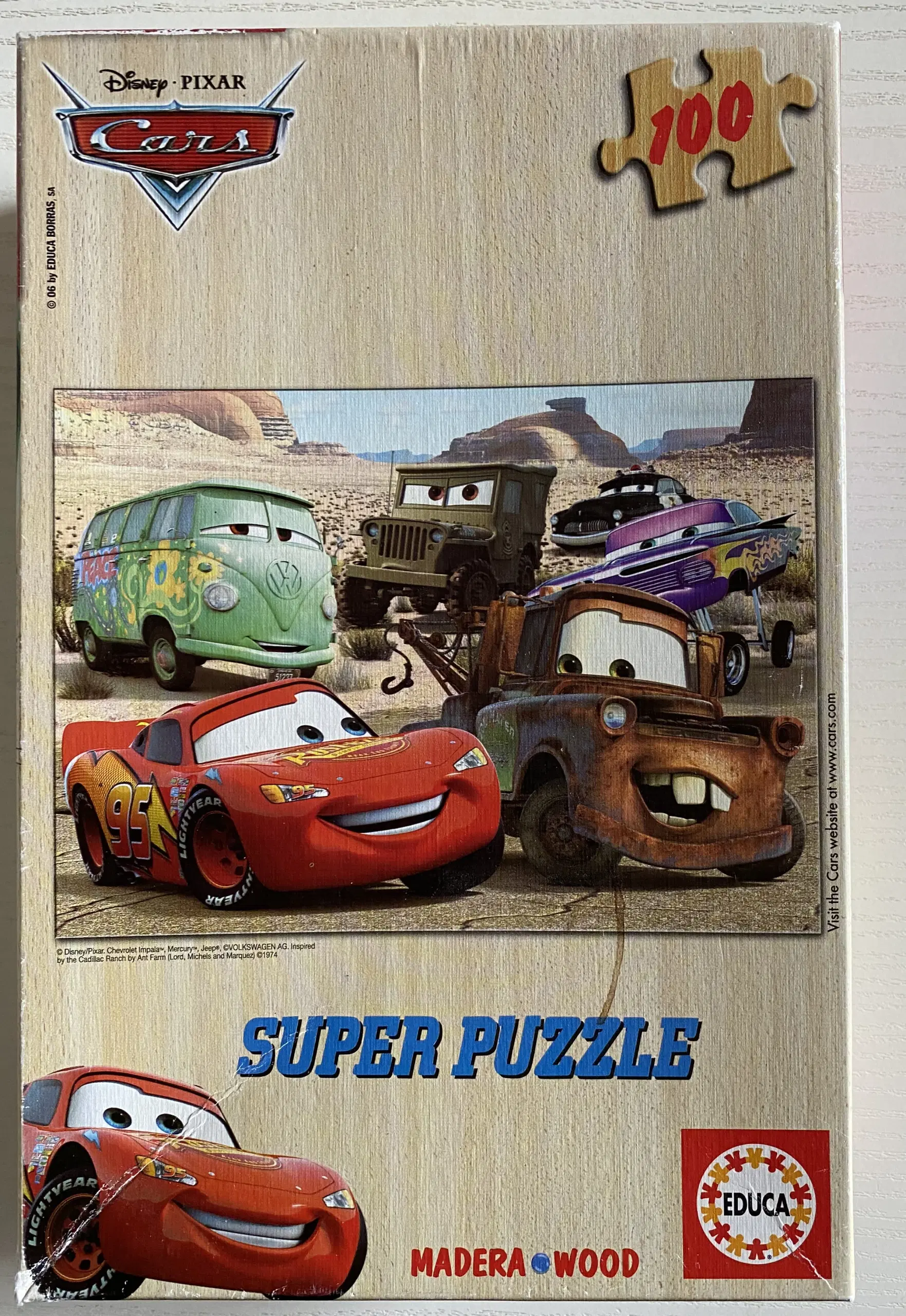 Disney Car`s puslespil