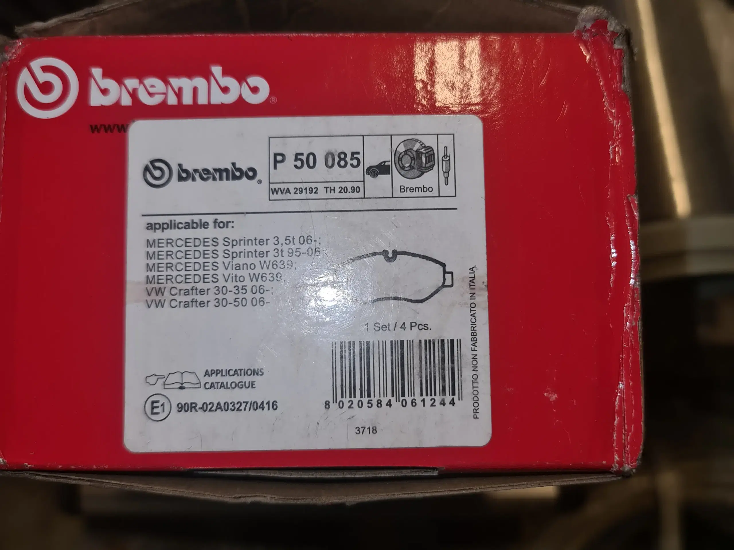 Brembo bremseklodser Mercedes