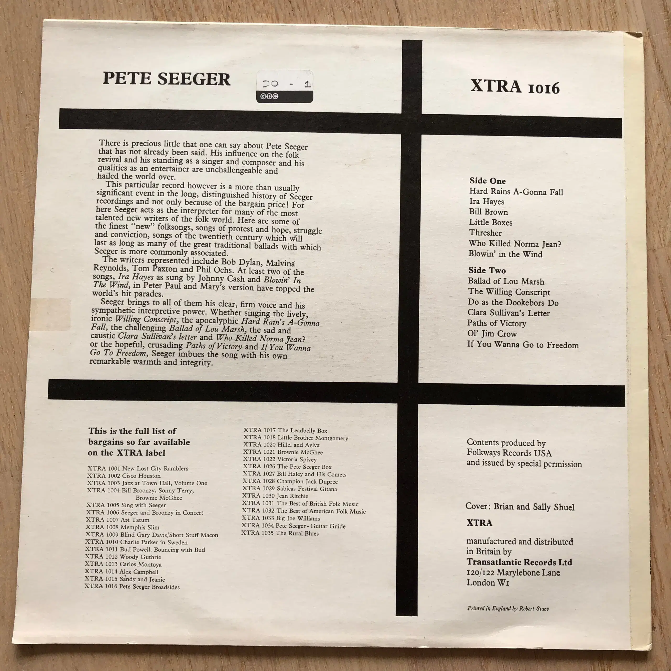 Pete Seeger: Broadsides/Rainbow Race