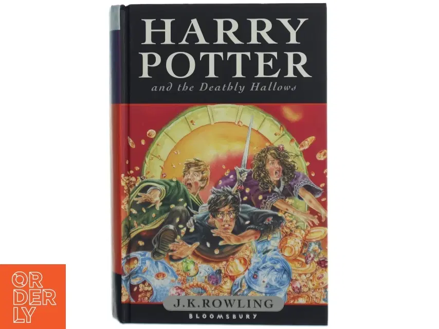 Harry Potter and the deathly hallows by J K Rowling (Bog)