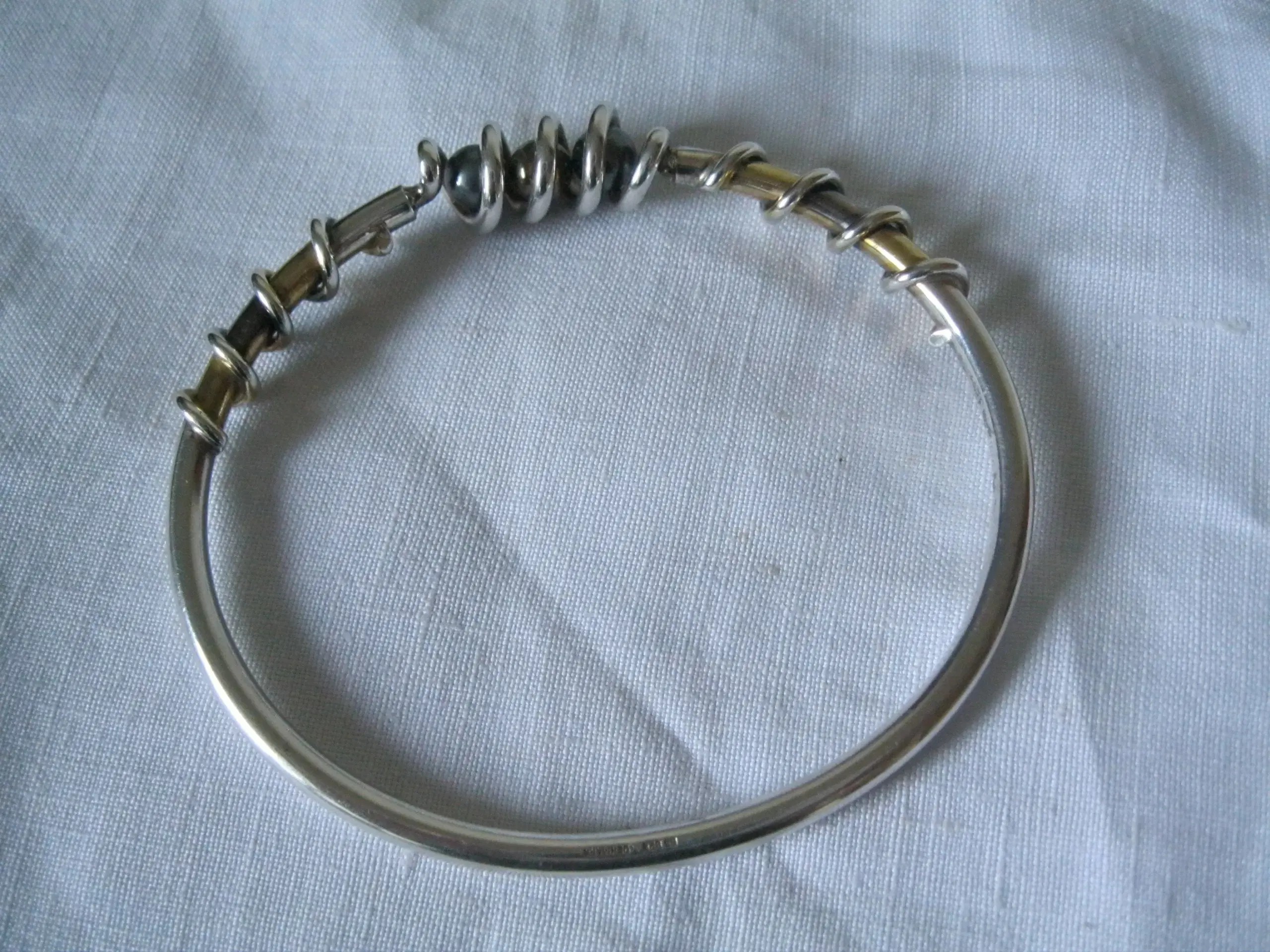 Armring massiv sterling