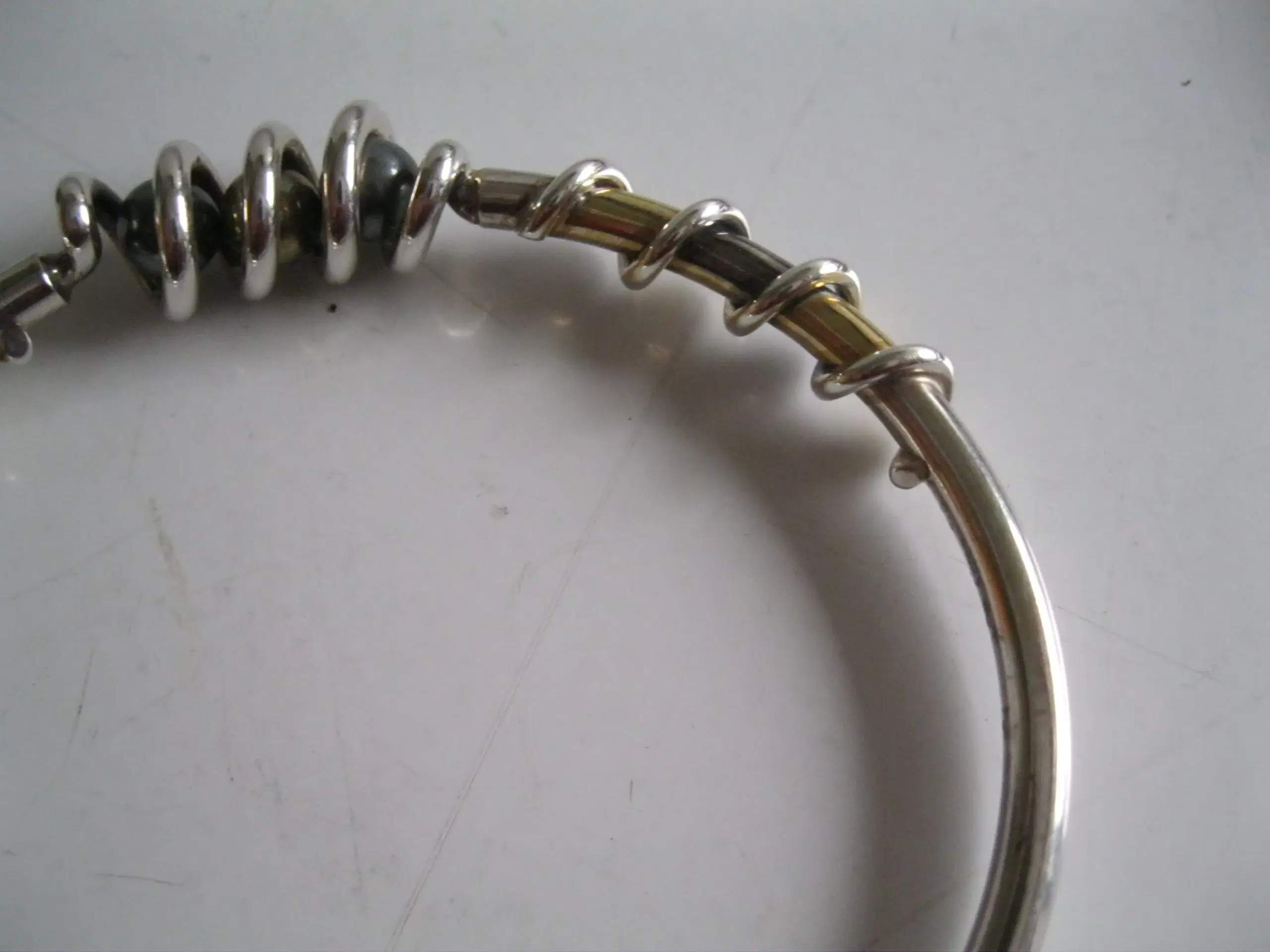 Armring massiv sterling