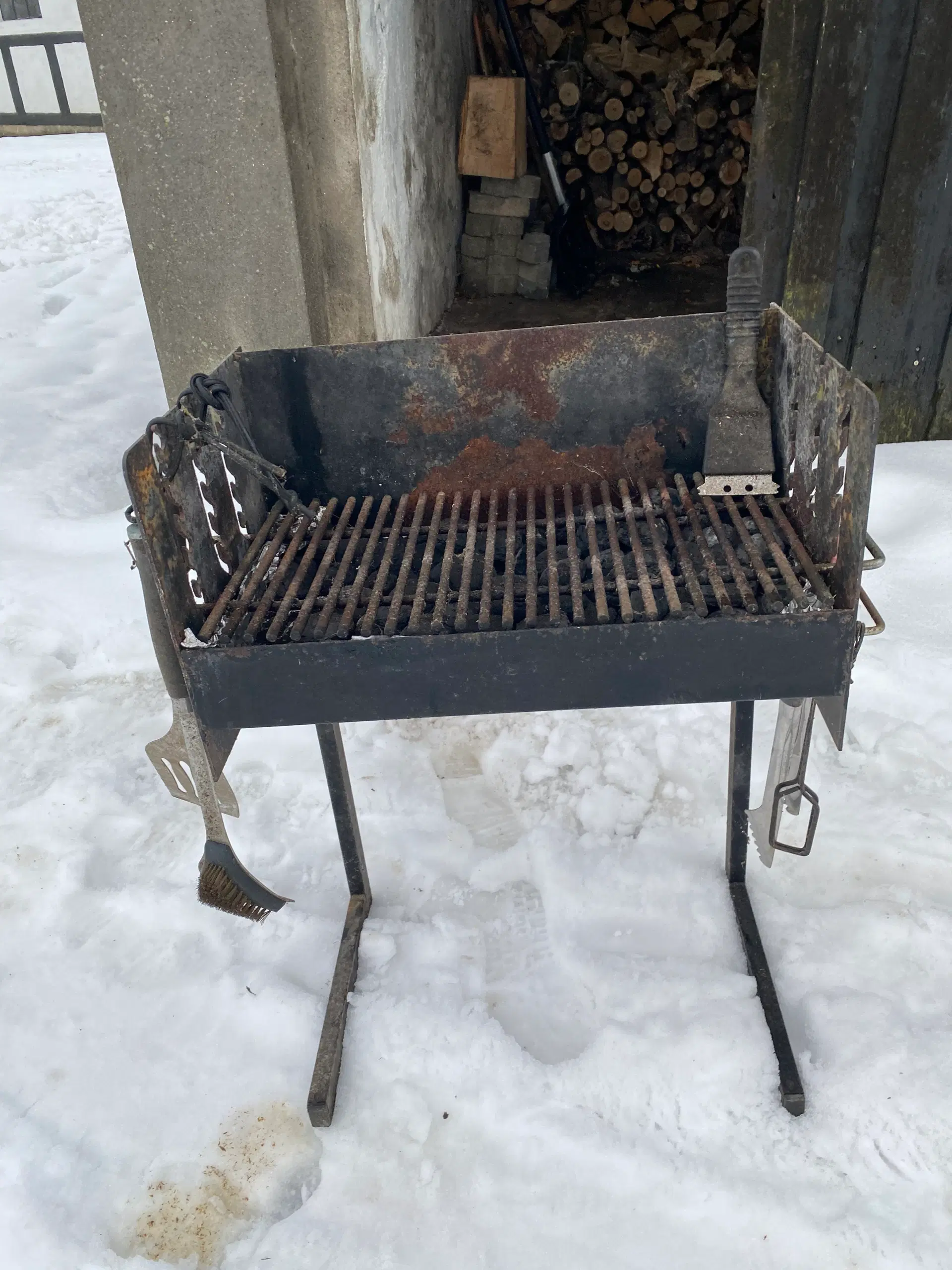 Grill - støbejern