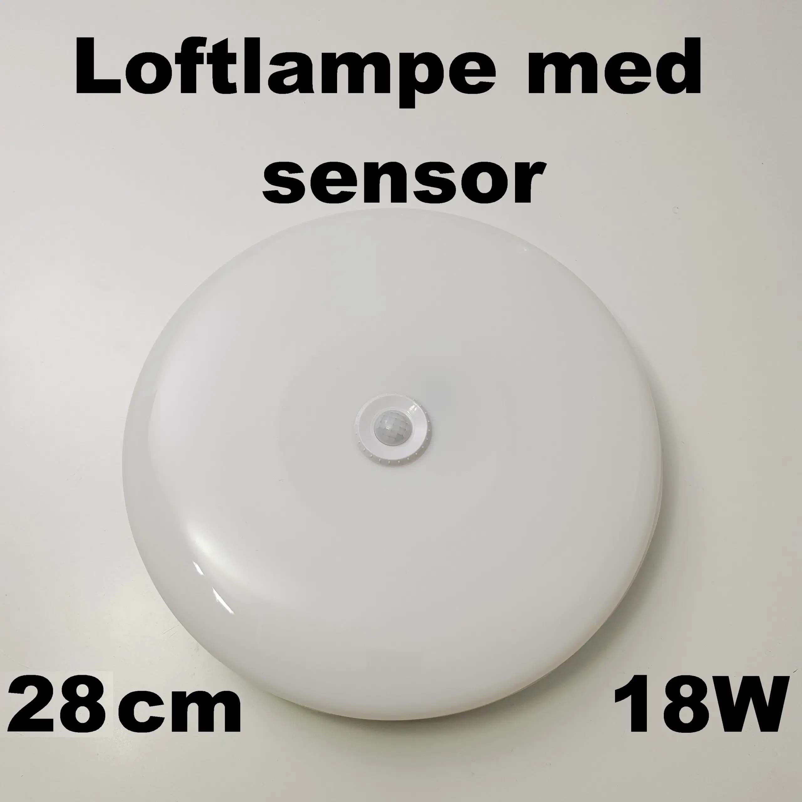 NY! LED Plafond med SENSOR - 28 cm