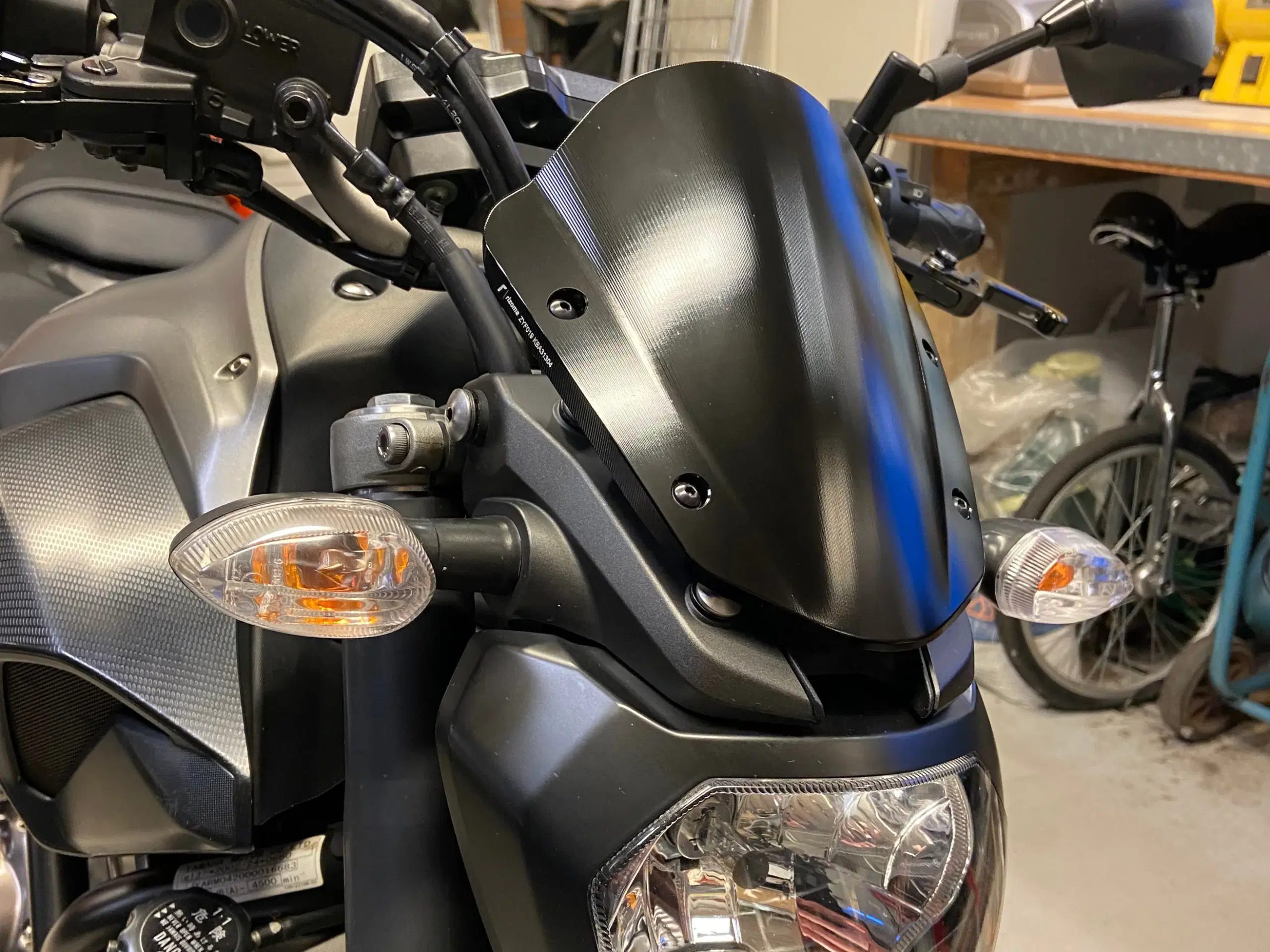 Rizoma vindskærm til Yamaha MT07 (2014-17)