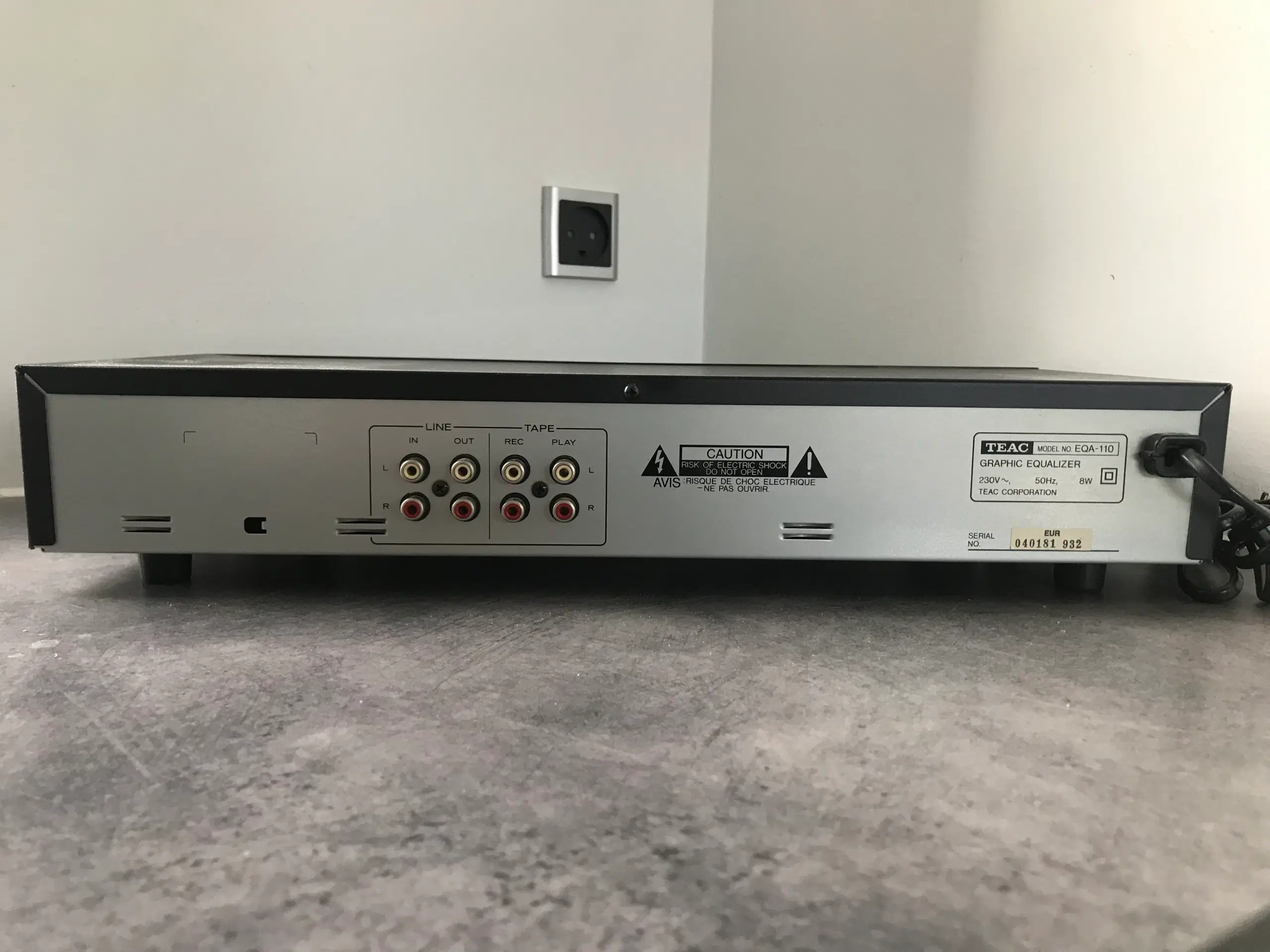 Texas EQA -110 Equalizer