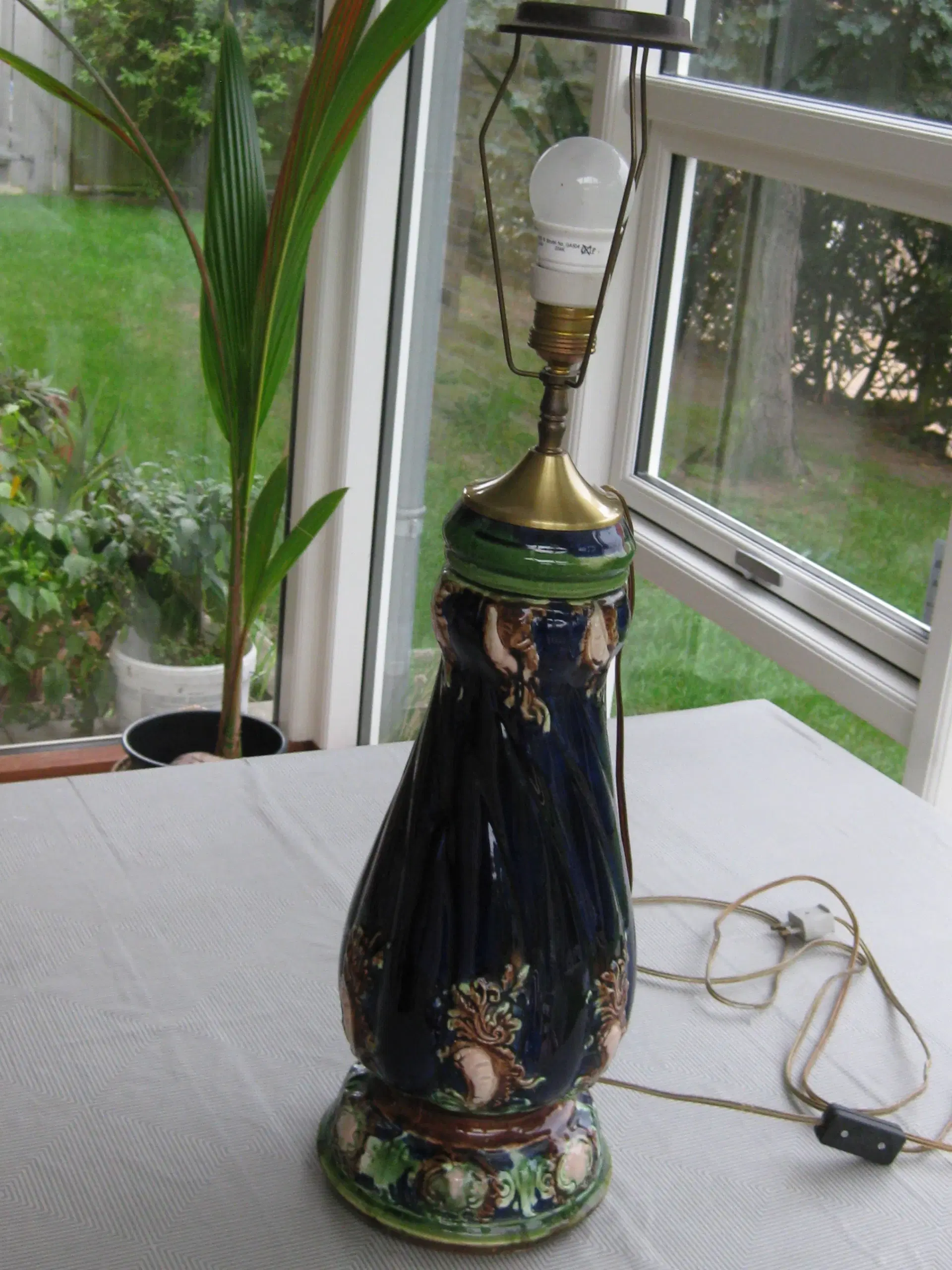 majolika lampe/vase