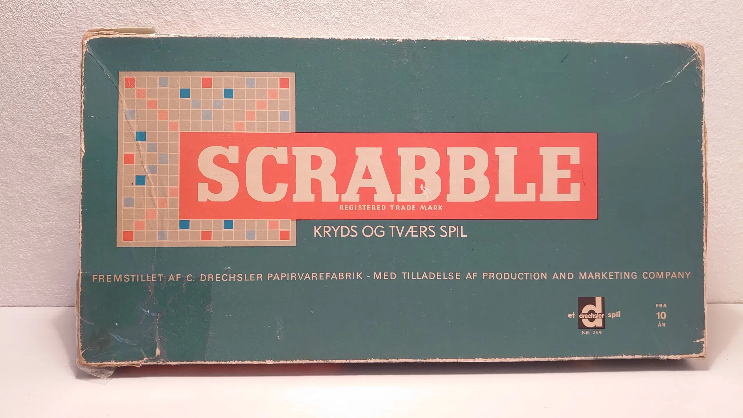 Komplet Scrabble ca 1970 Drechsler nr 259