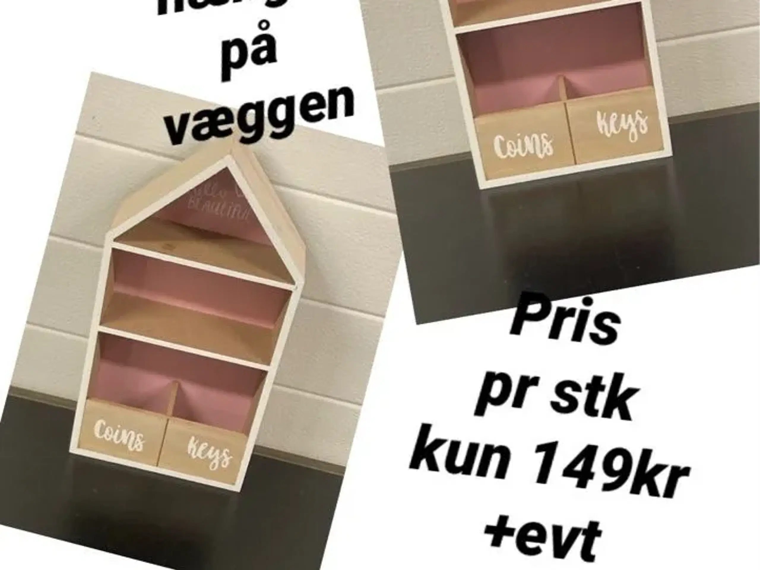 Nyt opbevaringshus til væggen