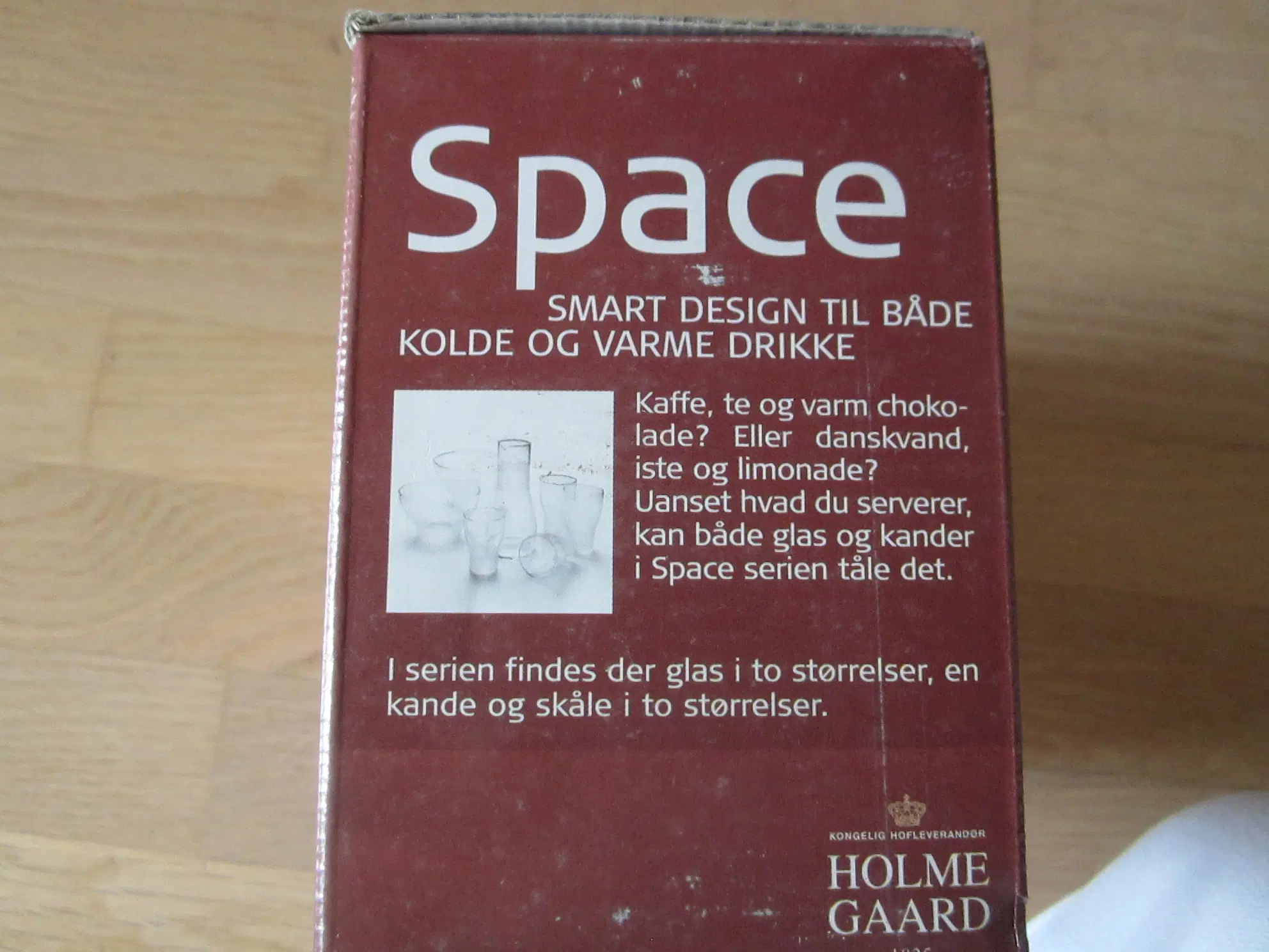 14  nye Holmegård Space glas til varmt/ kold pr gl