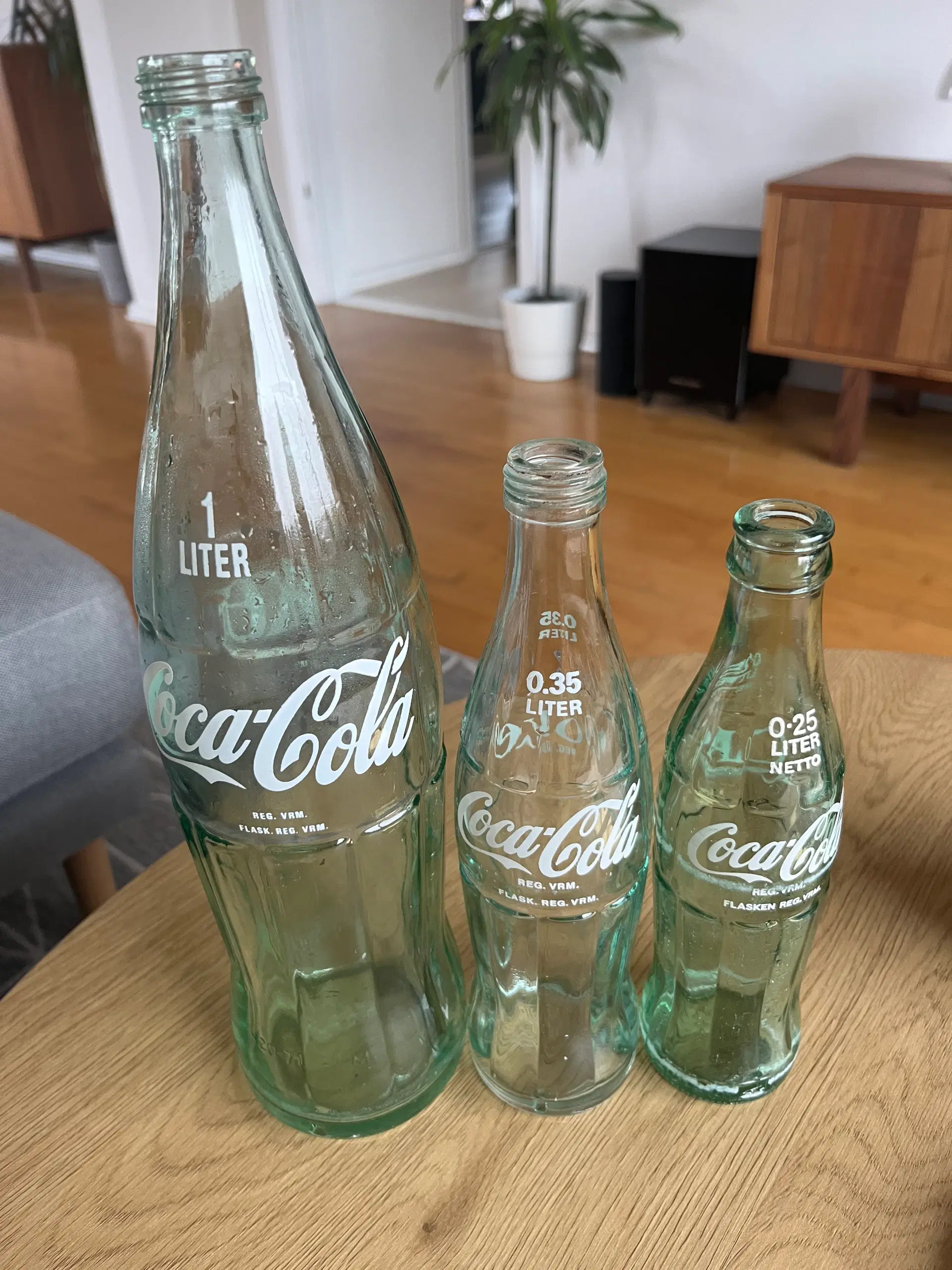 Coca Cola flasker (Gamle)