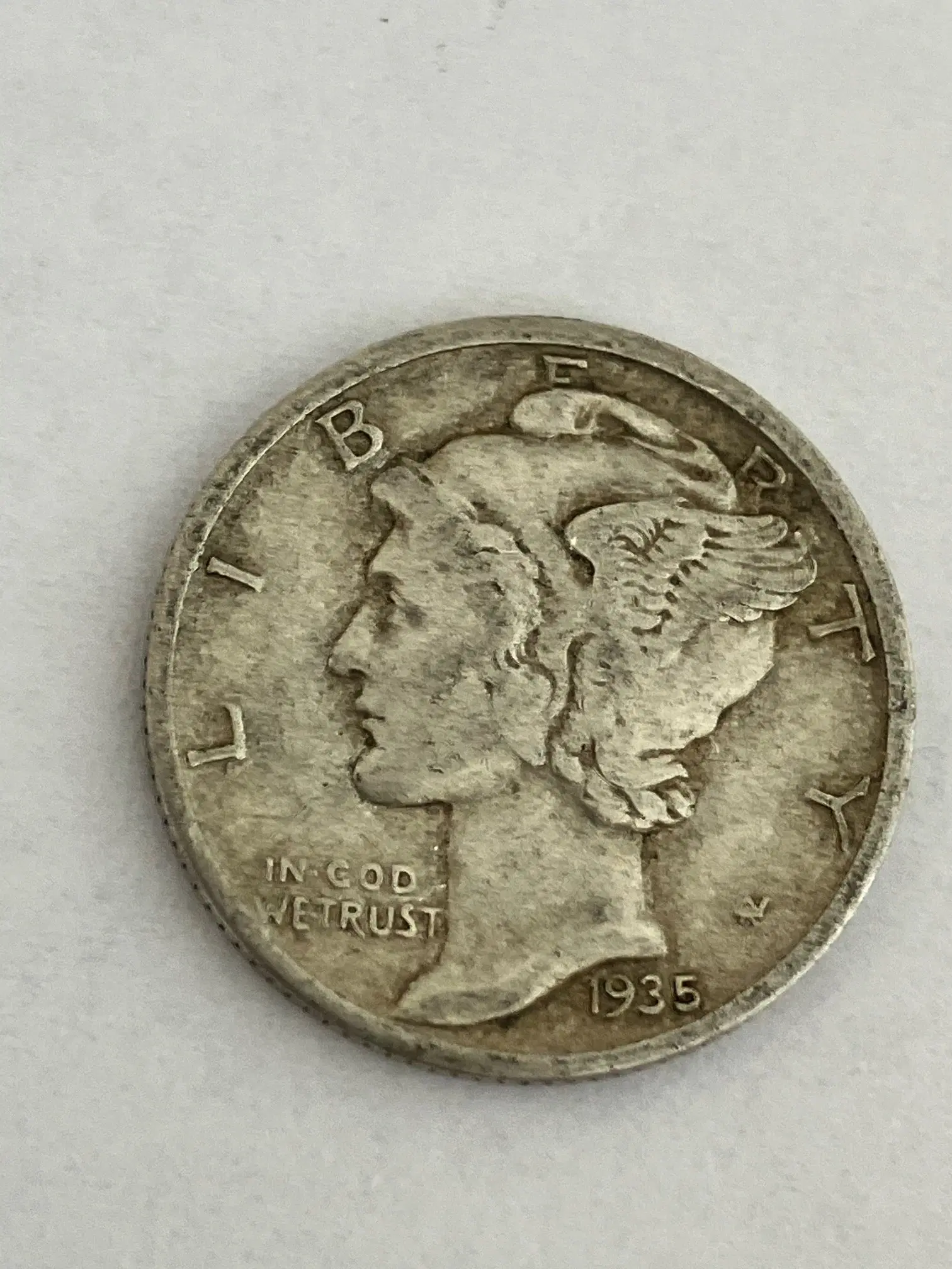 One Dime 1935 USA