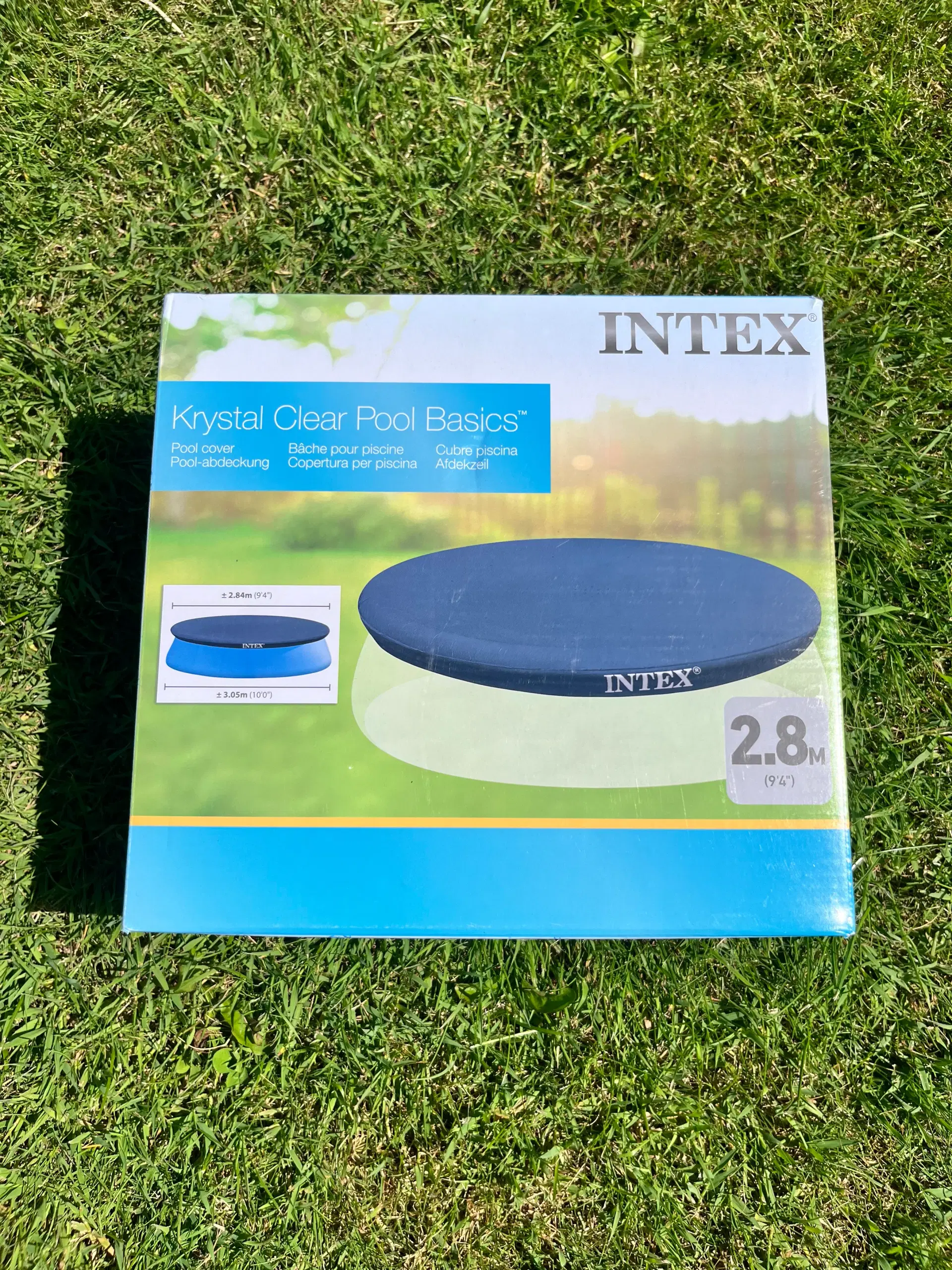 Intex poolcover