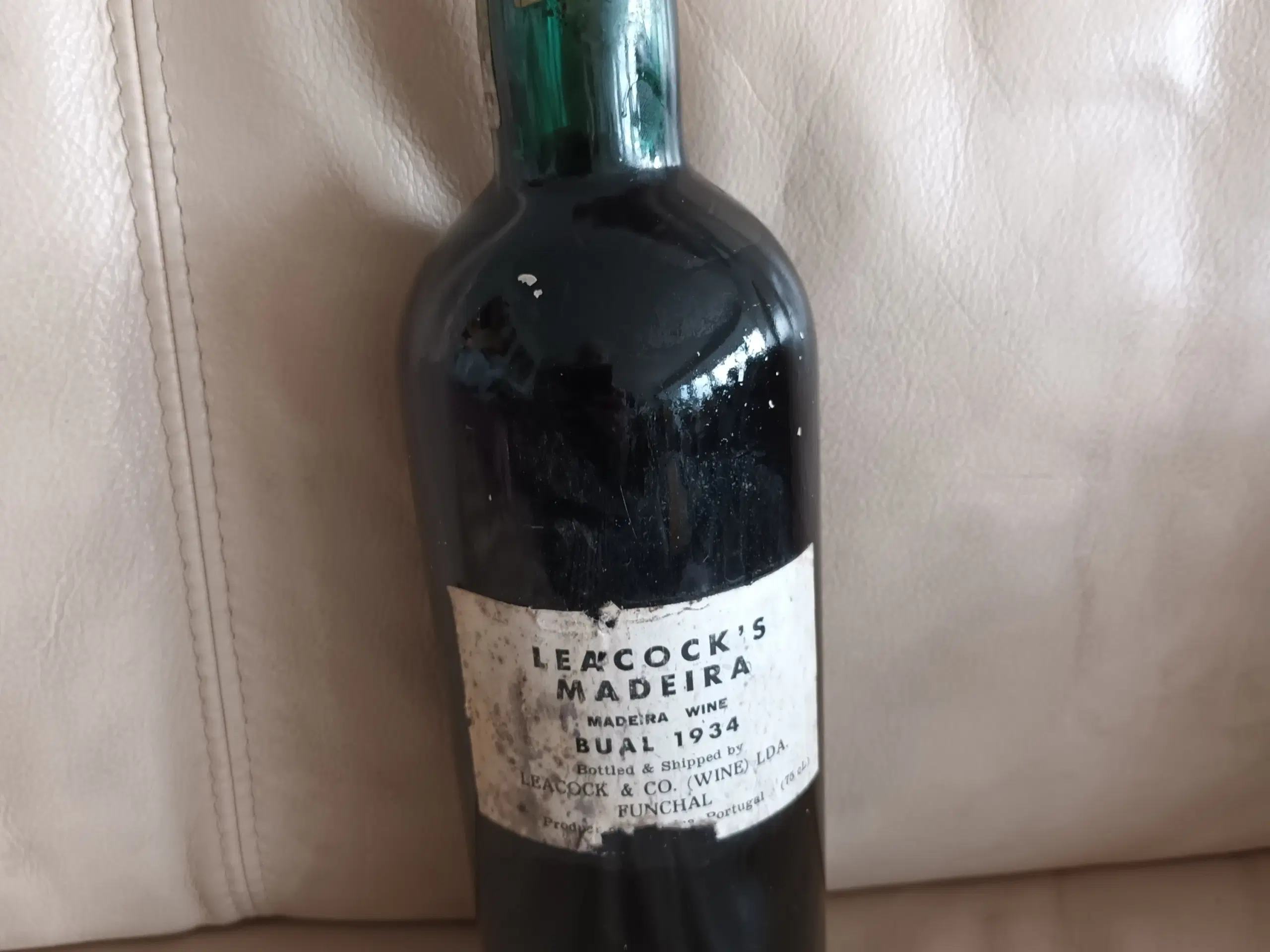 LEACOCK'S MADEIRA  MADEIRA VINE  BUAL 1934 GIV ET