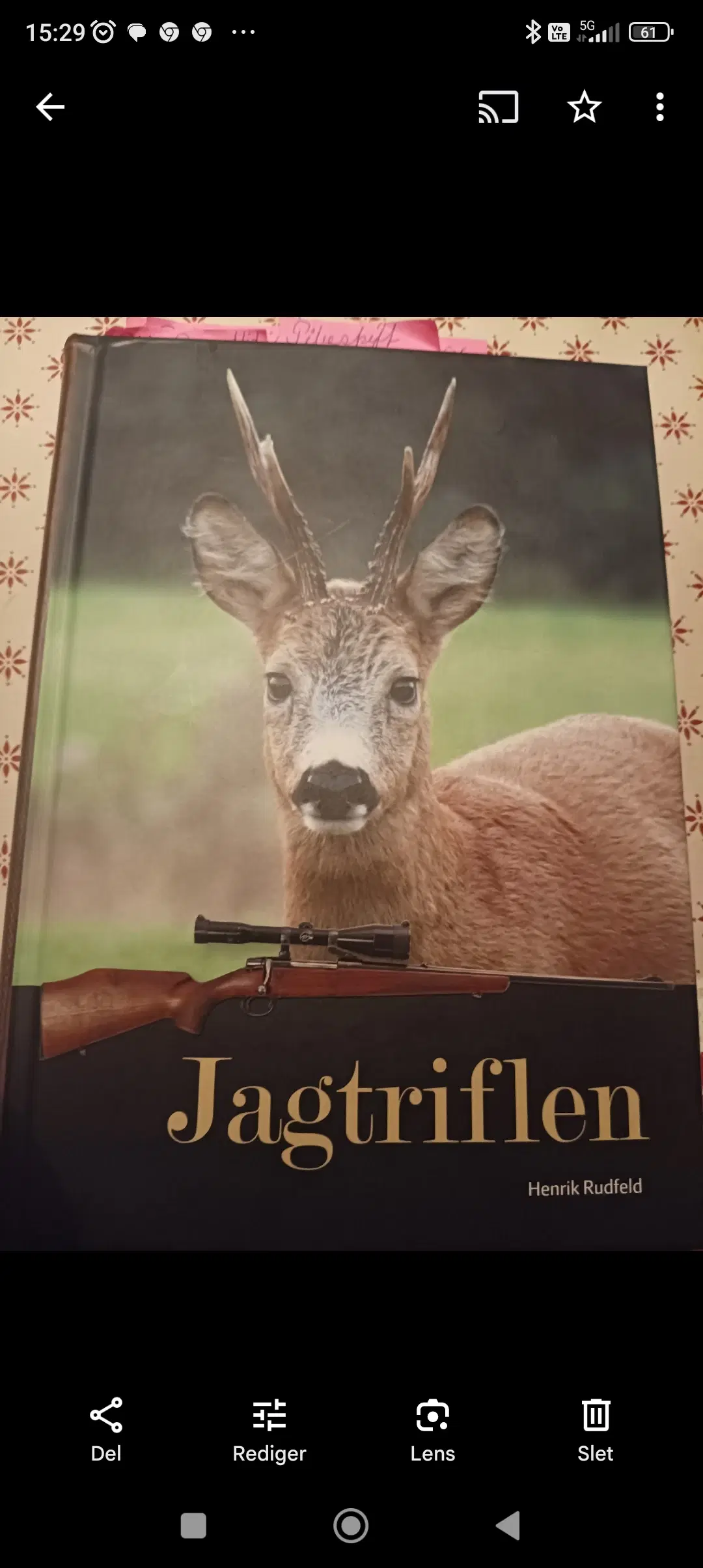 Jeg søger jagtriflen bogen