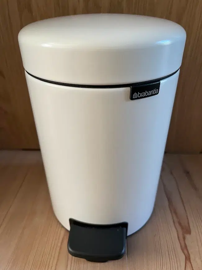 Brabantia pedalspand 3L - hvid