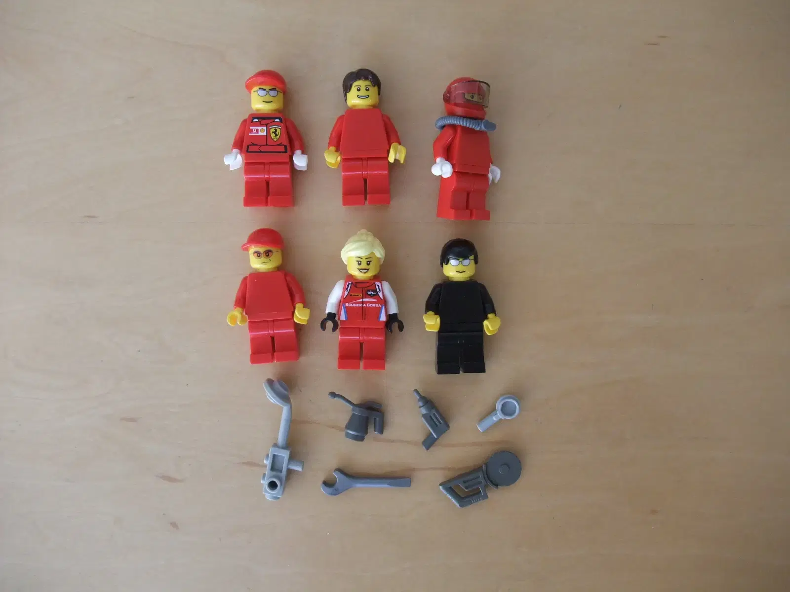 Lego Ferrari Figurer+Tilbehør