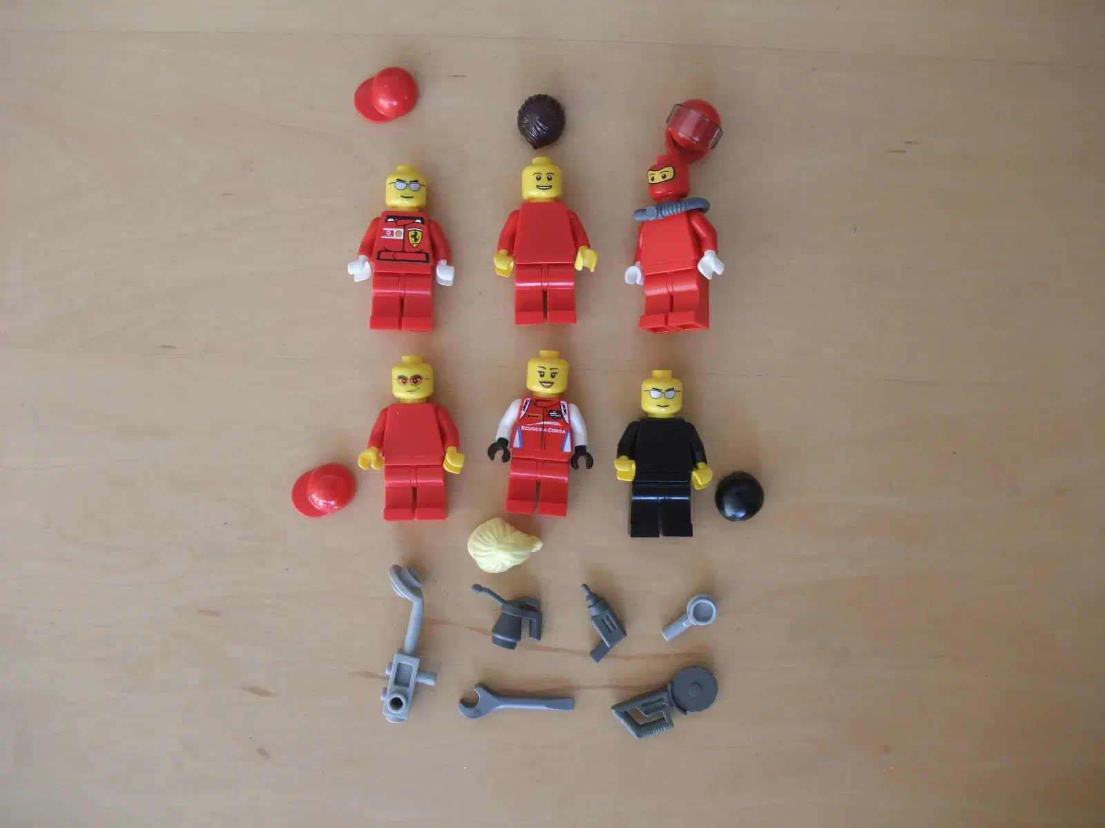 Lego Ferrari Figurer+Tilbehør