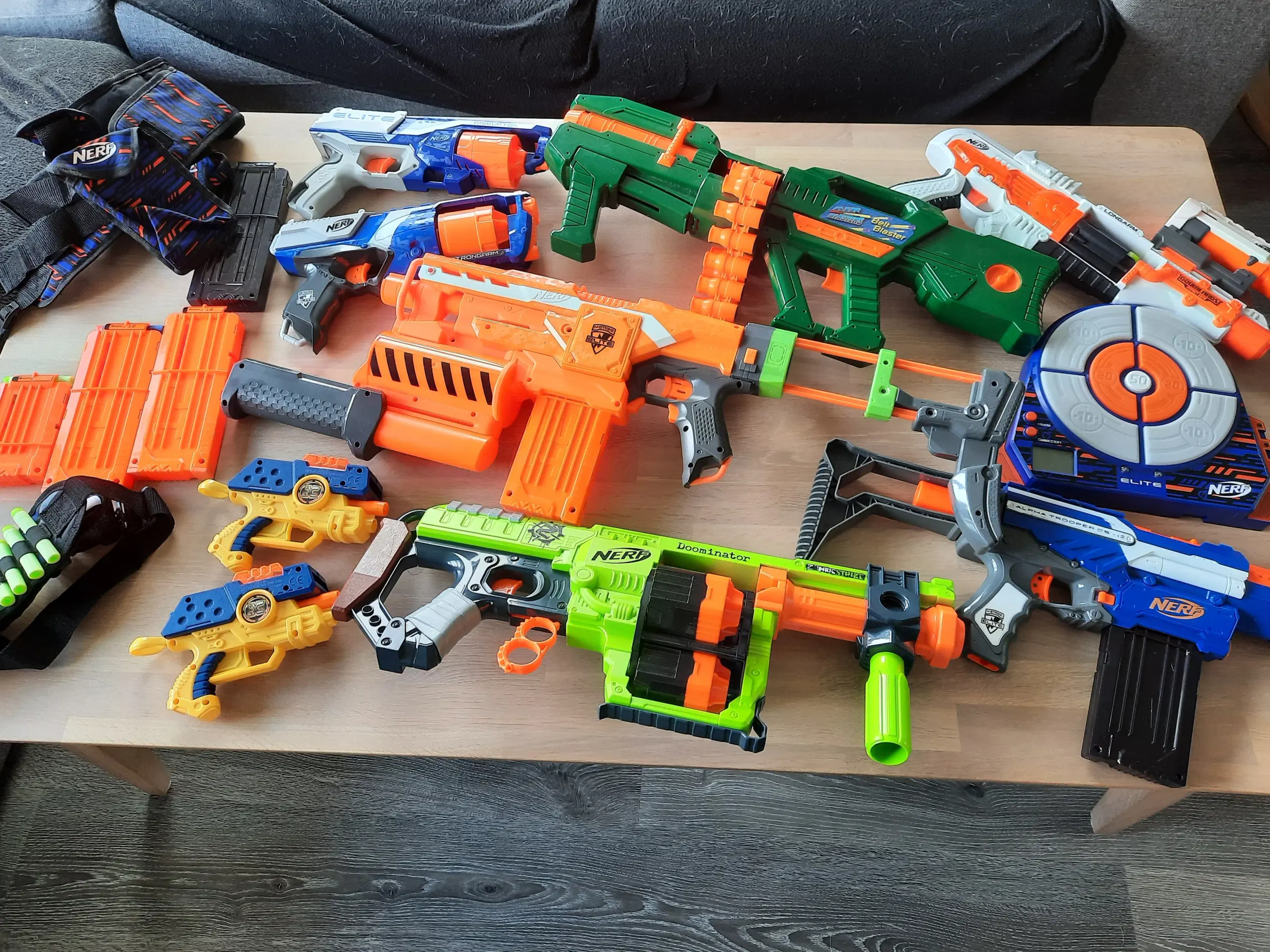 Nerf Guns stor samling