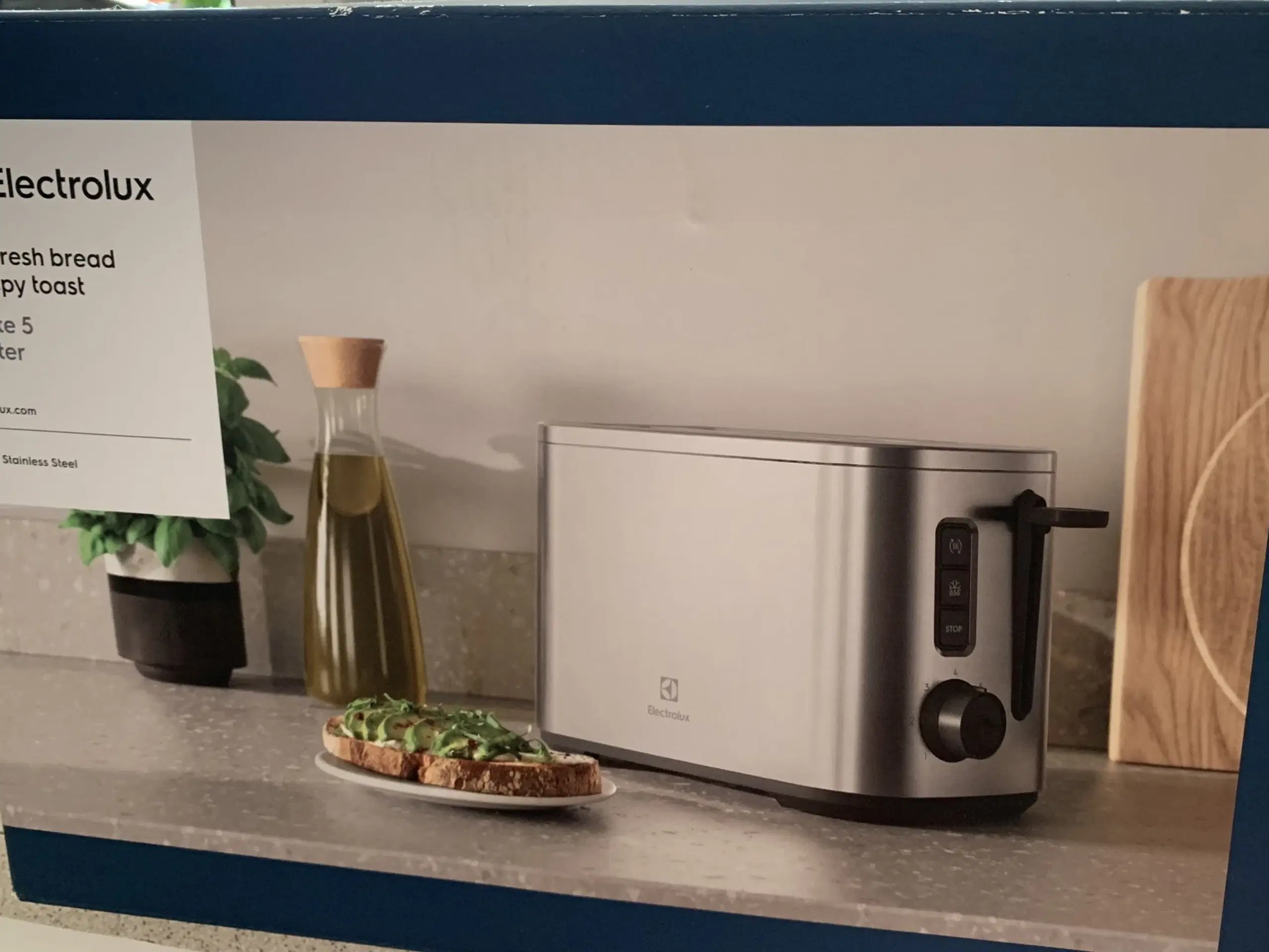 Helt ny Brødrister. Model Create 5 toaster.